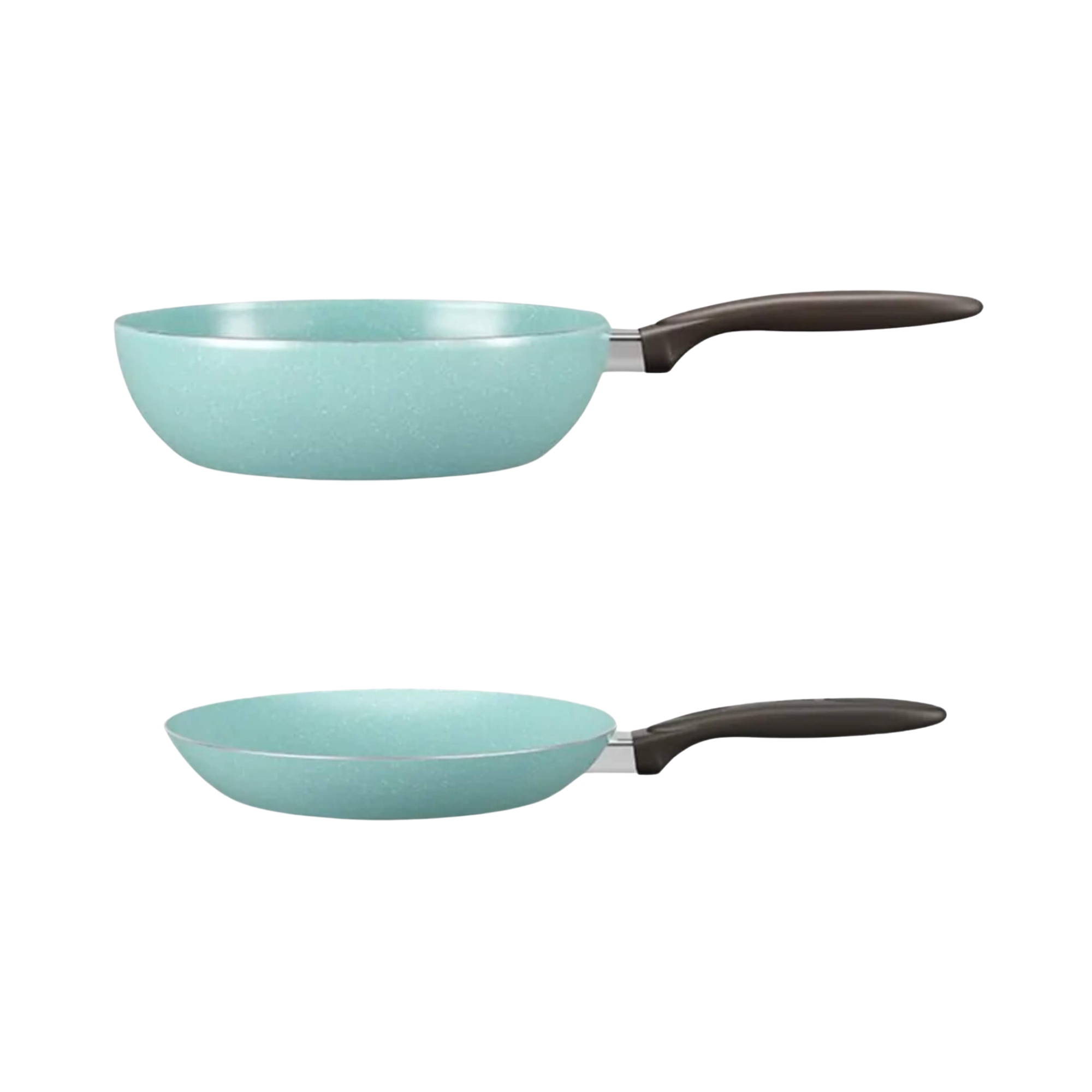 COMP Kit Panela Wok + Frigideira 24cm Antiaderente Brinox