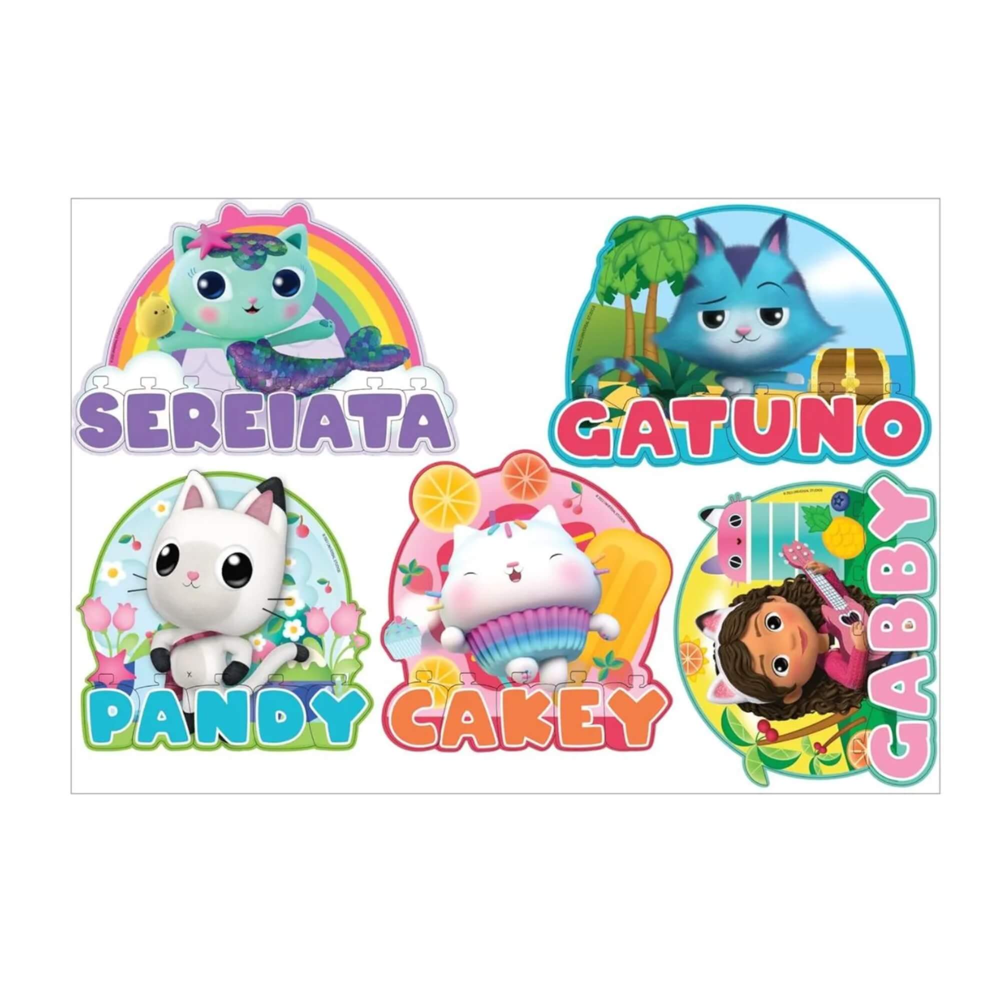 Jogo Educativo Formando os Nomes Gabby Mimo Toys - 2155