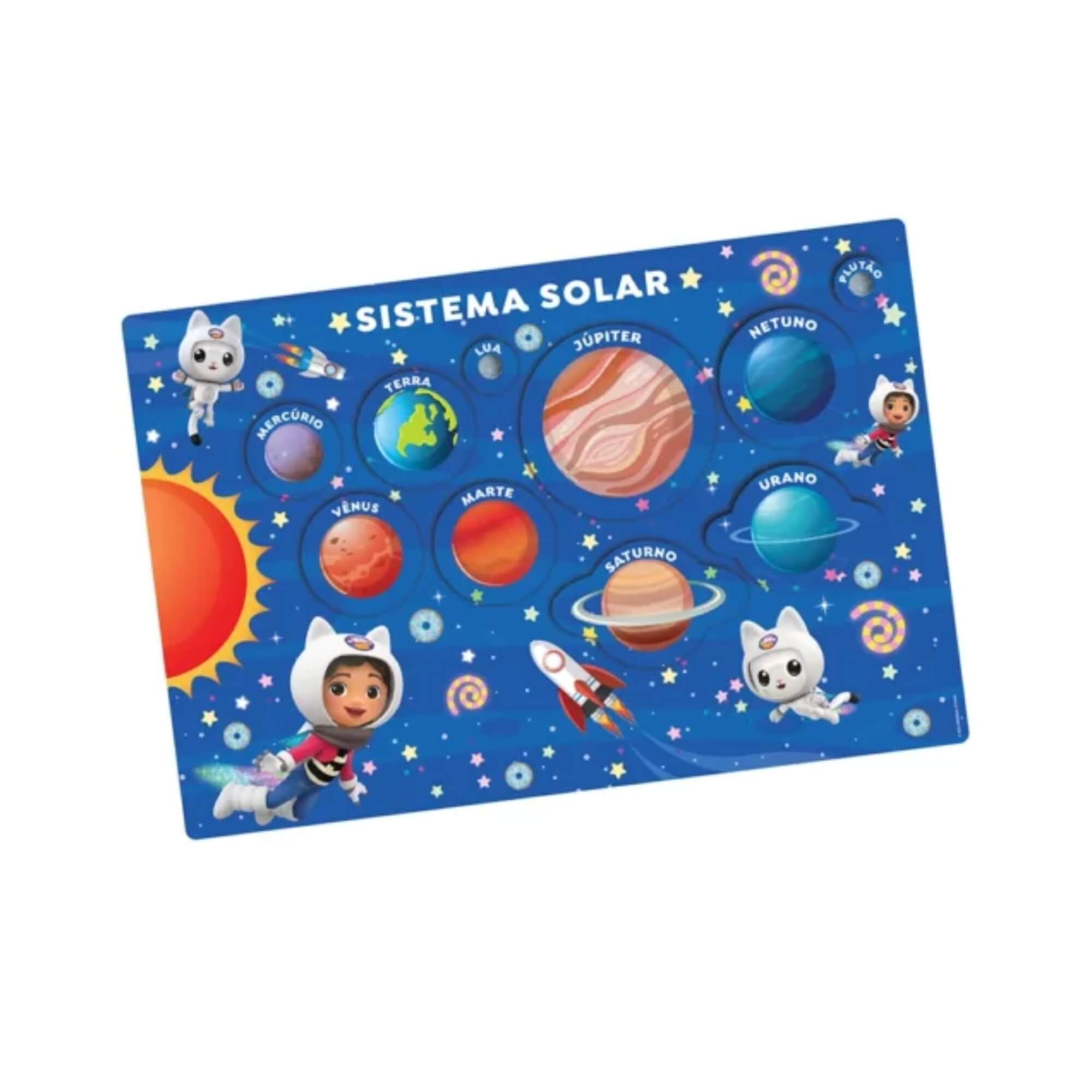 Jogo Educativo Conhecendo o Sistema Solar Gabby Mimo Toys - 2161