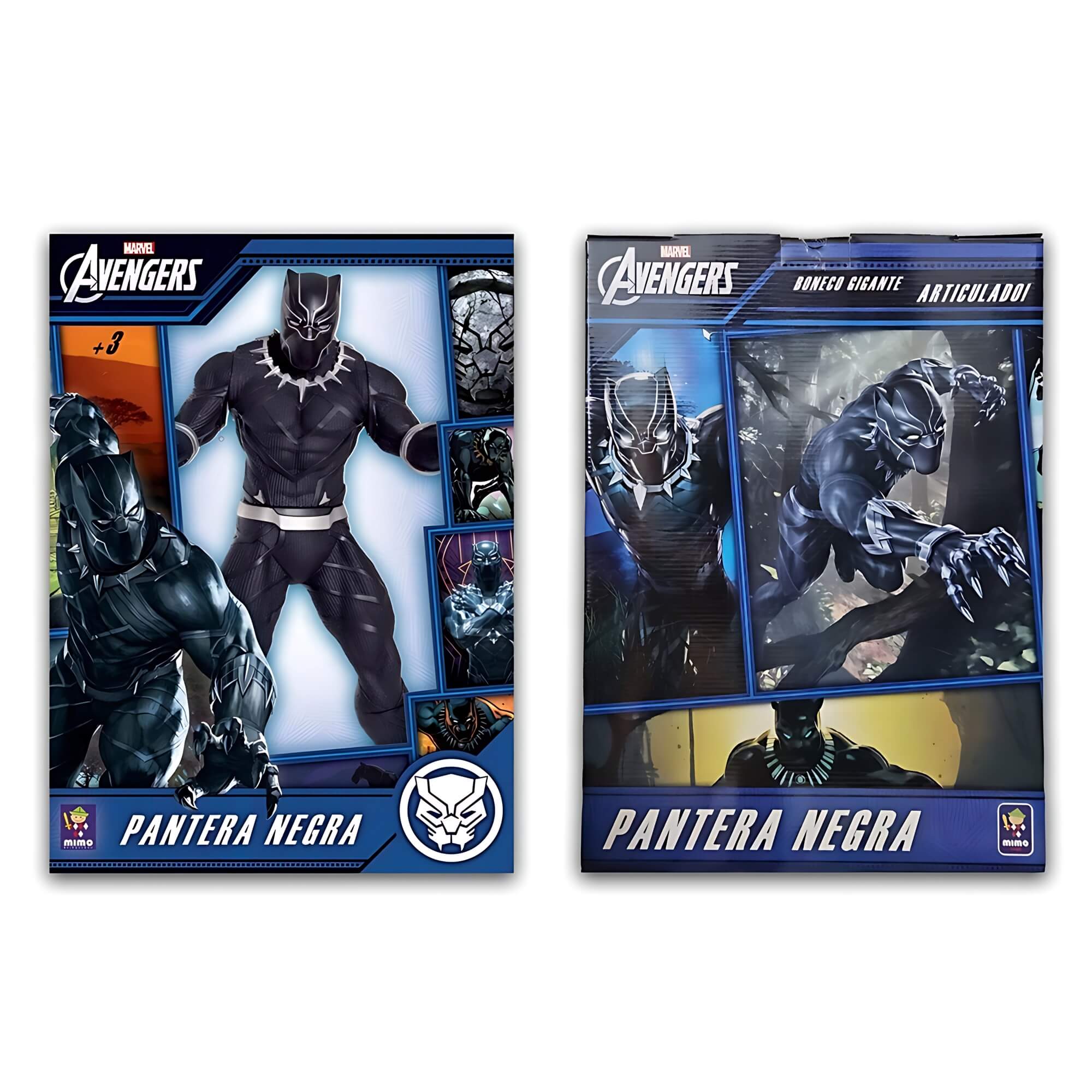 Boneco Articulado Pantera Negra Avengers 45cm Mimo Toys - 1206