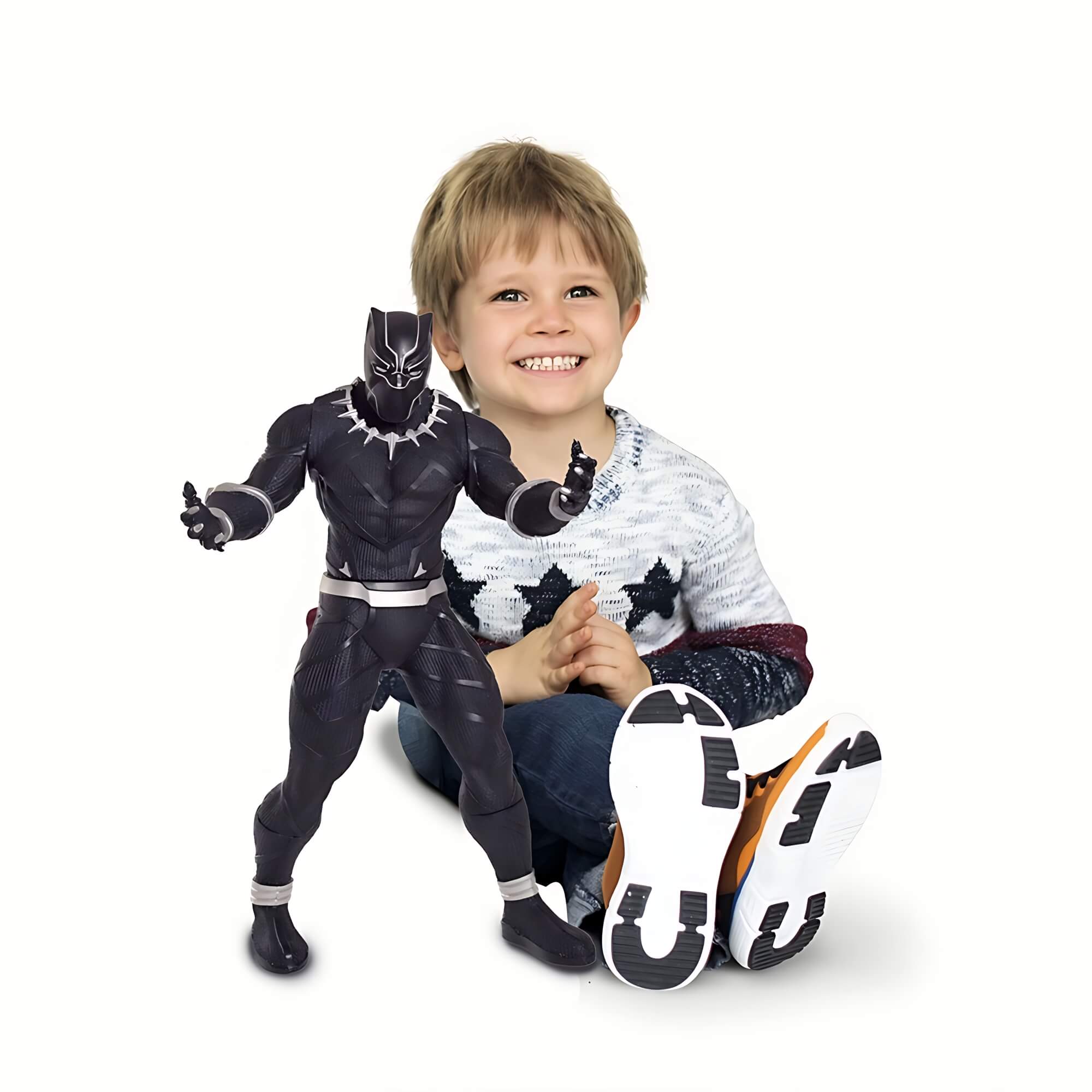Boneco Articulado Pantera Negra Avengers 45cm Mimo Toys - 1206