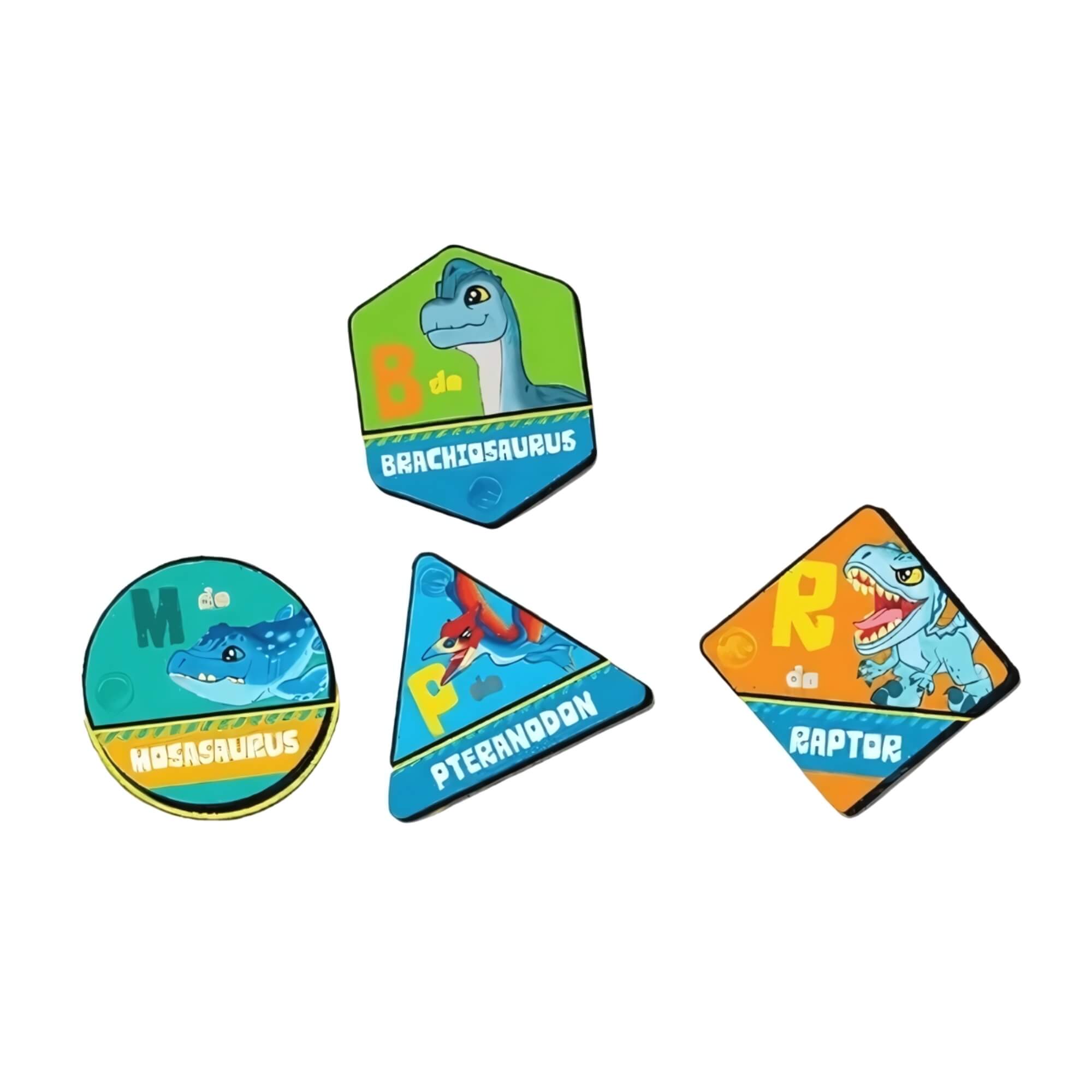 Jogo Infantil Educativo Encaixe as Formas Jurassic World Mimo Toys - 2051