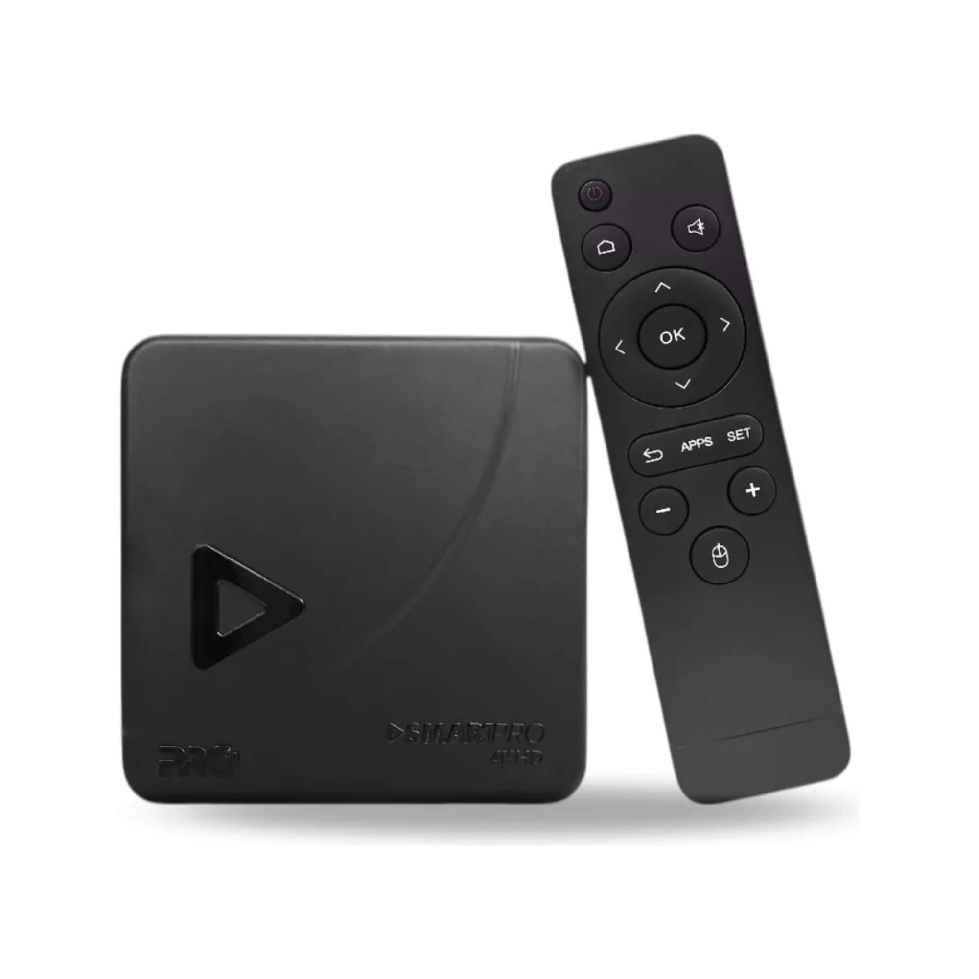 Smartbox 4K HD Wifi para Recepção De Conteúdo Digital Pro Eletronic - PROSB-3000/16GB