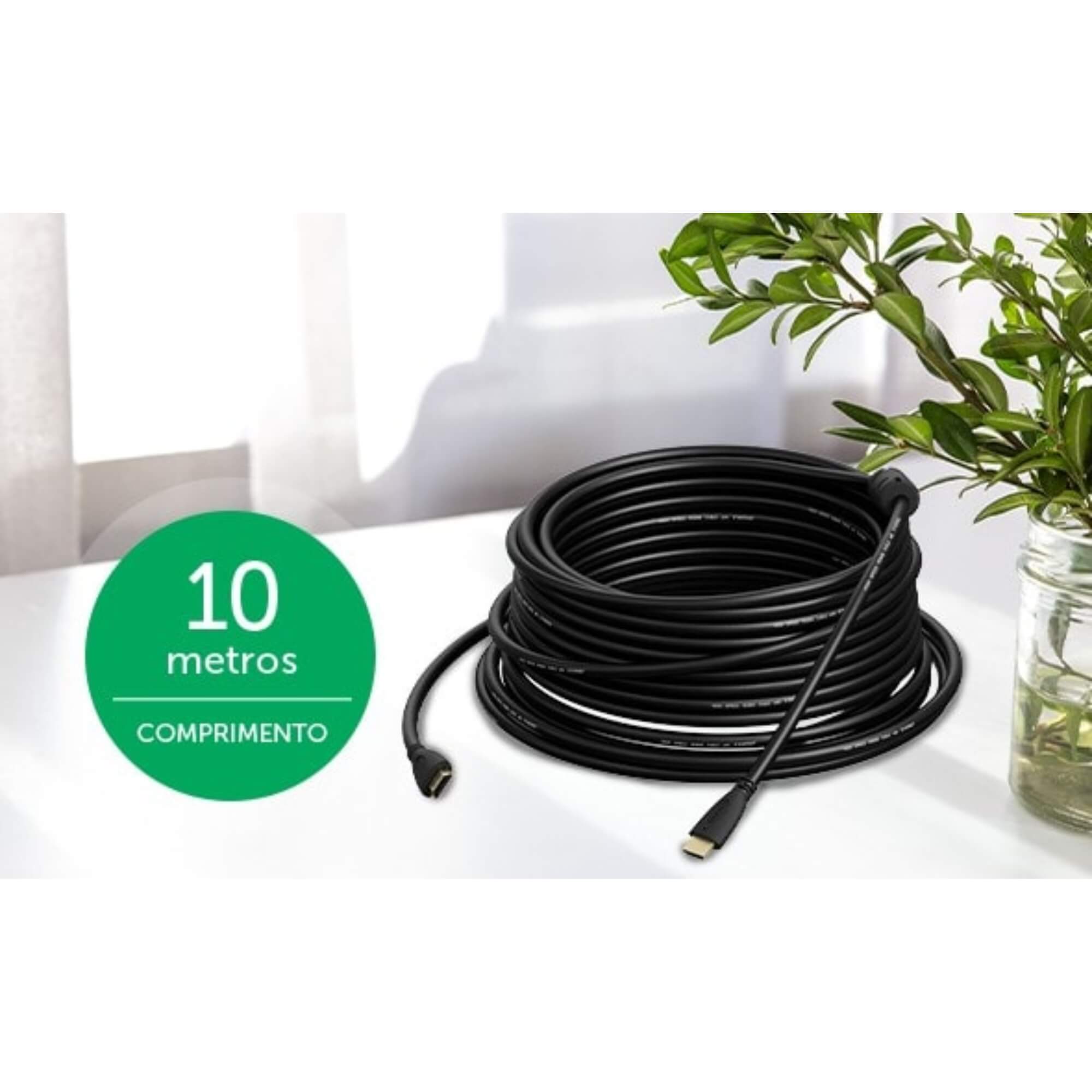 Cabo HDMI 2.0 Ultra HD 4K 10 Metros CHF 2010 Intelbras - 4140002