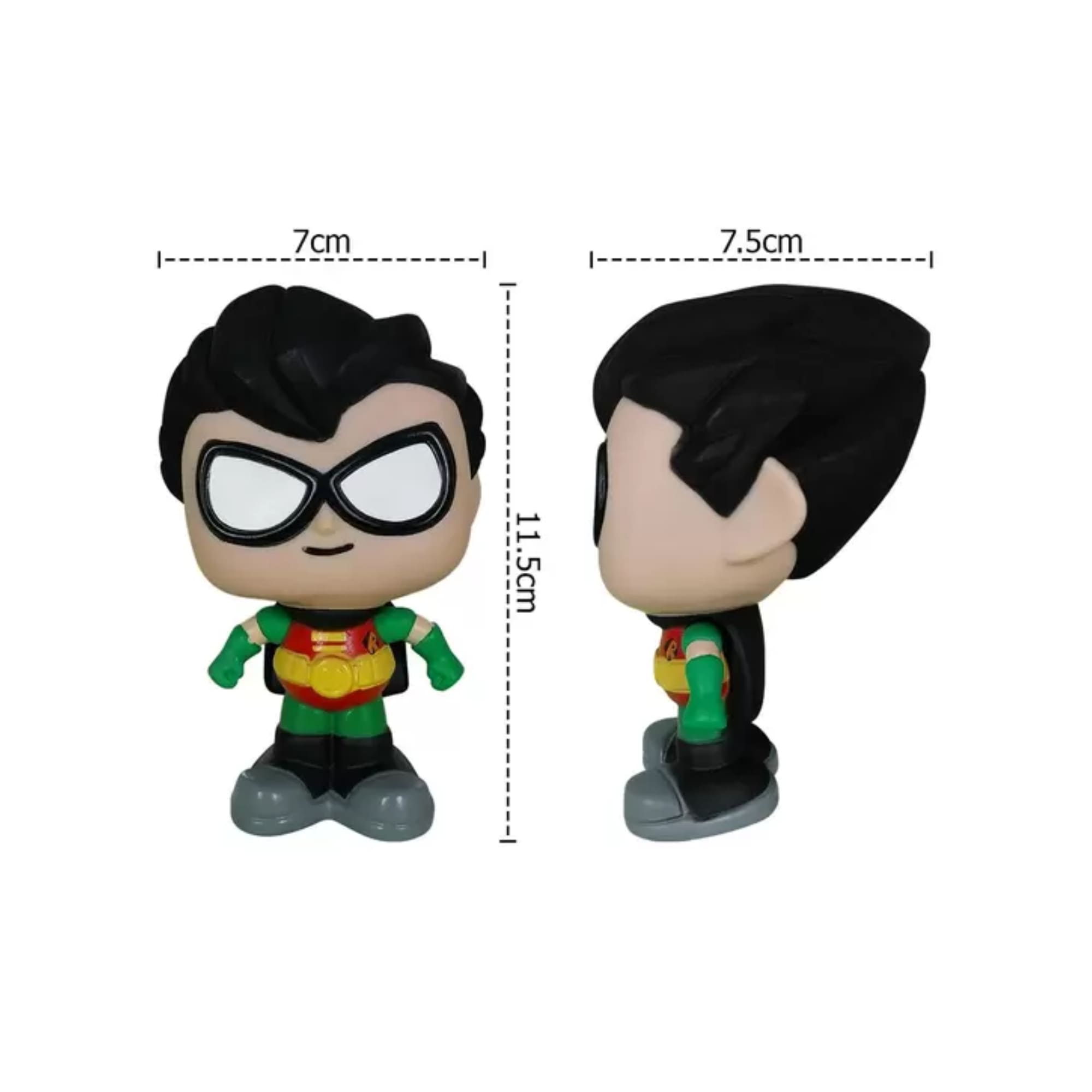 VAR Coleção Jovens Titãs 1x Boneco Fandom Box - Líder Personagem:Robin