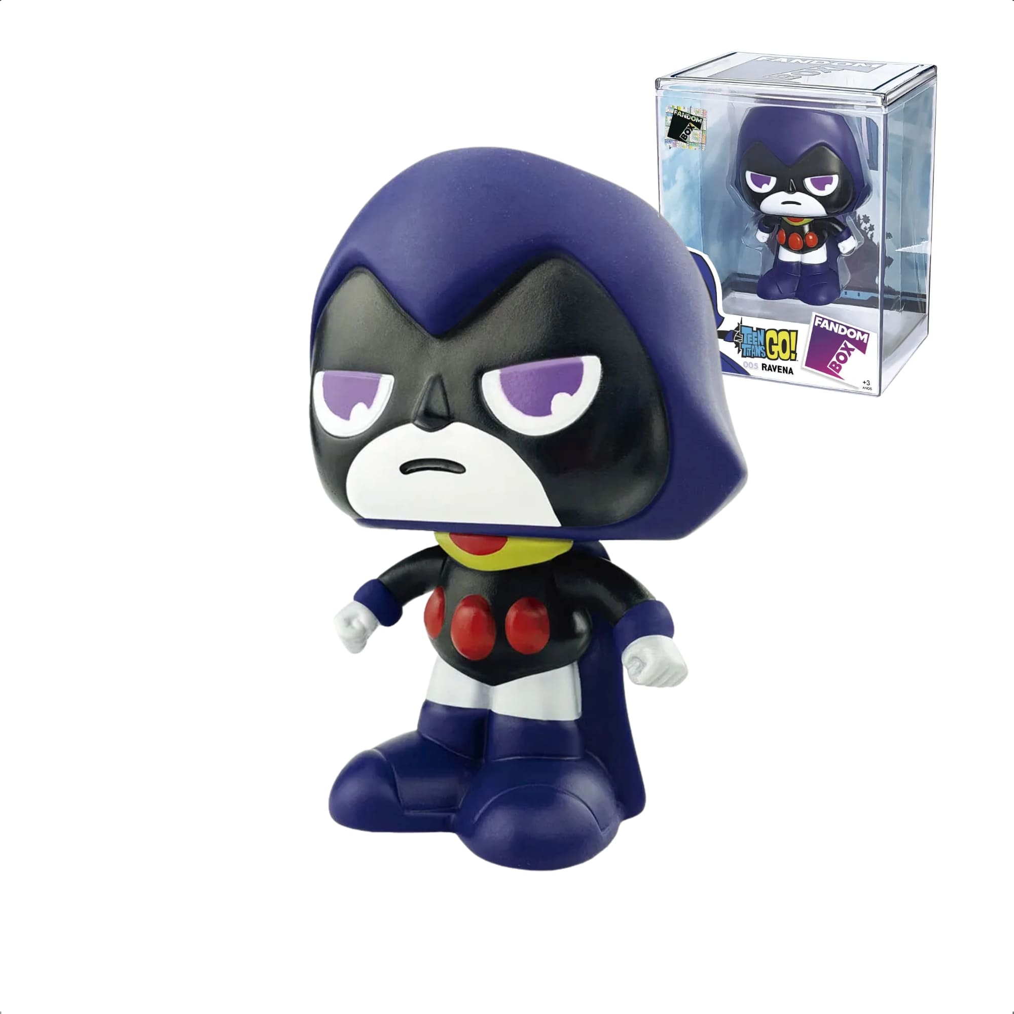 VAR Coleção Jovens Titãs 1x Boneco Fandom Box - Líder Personagem:Ravena