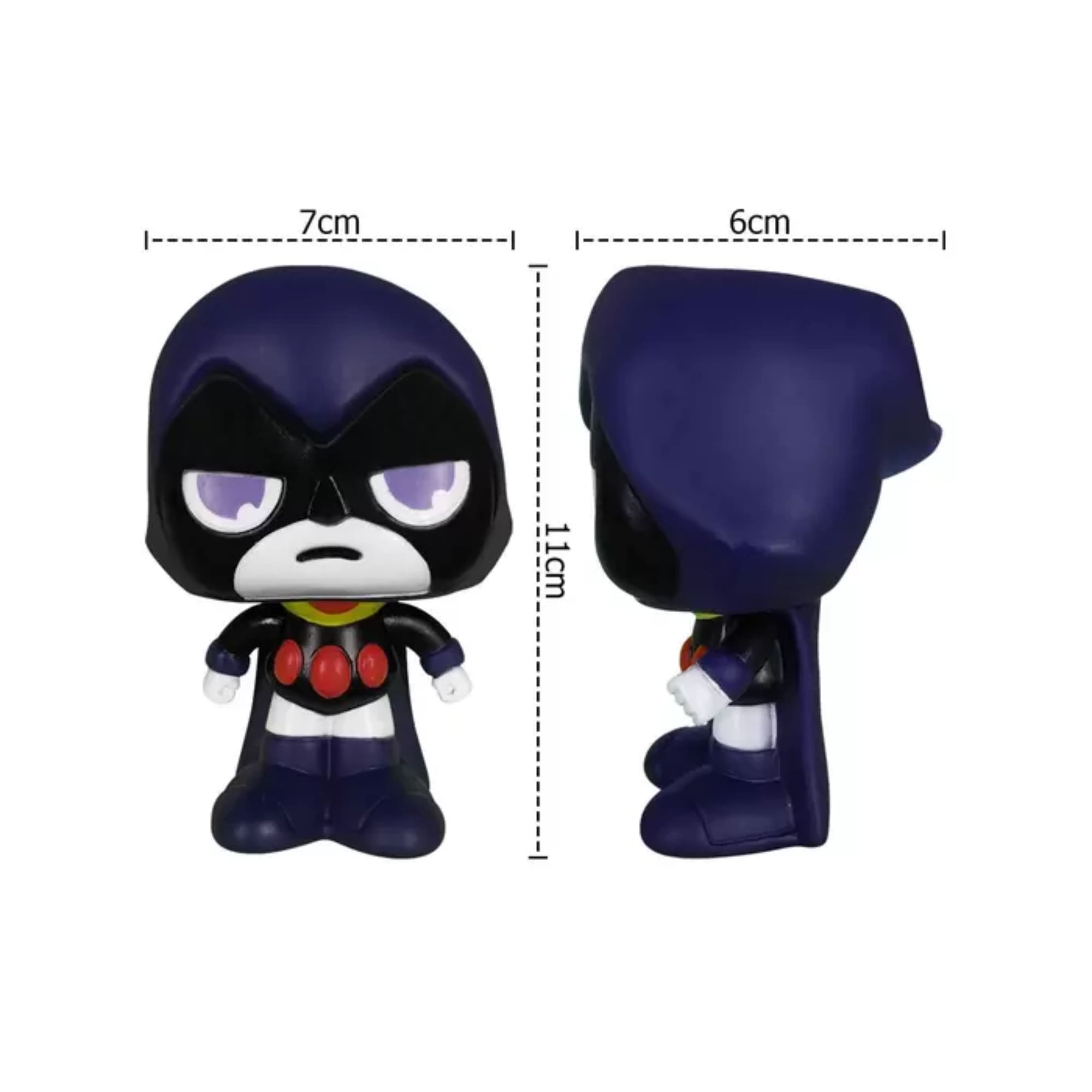VAR Coleção Jovens Titãs 1x Boneco Fandom Box - Líder Personagem:Ravena