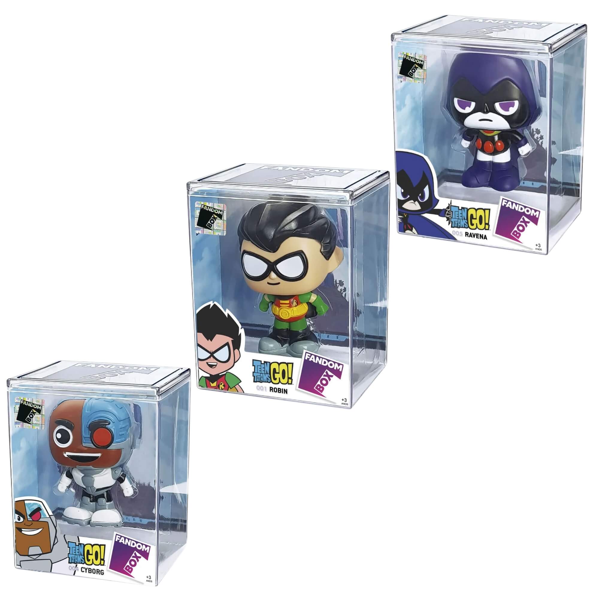 VAR Coleção Jovens Titãs 1x Boneco Fandom Box - Líder