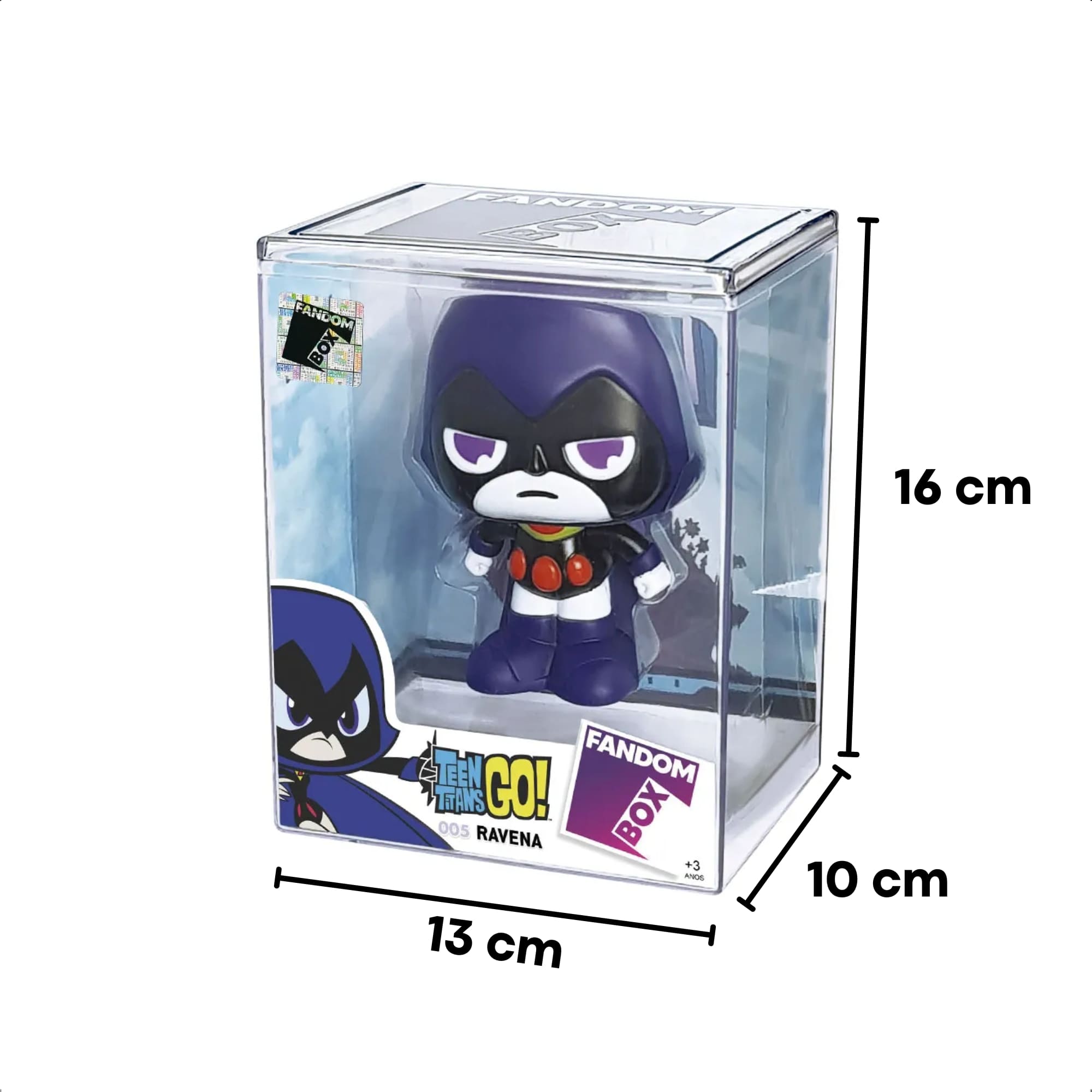 VAR Coleção Jovens Titãs 1x Boneco Fandom Box - Líder