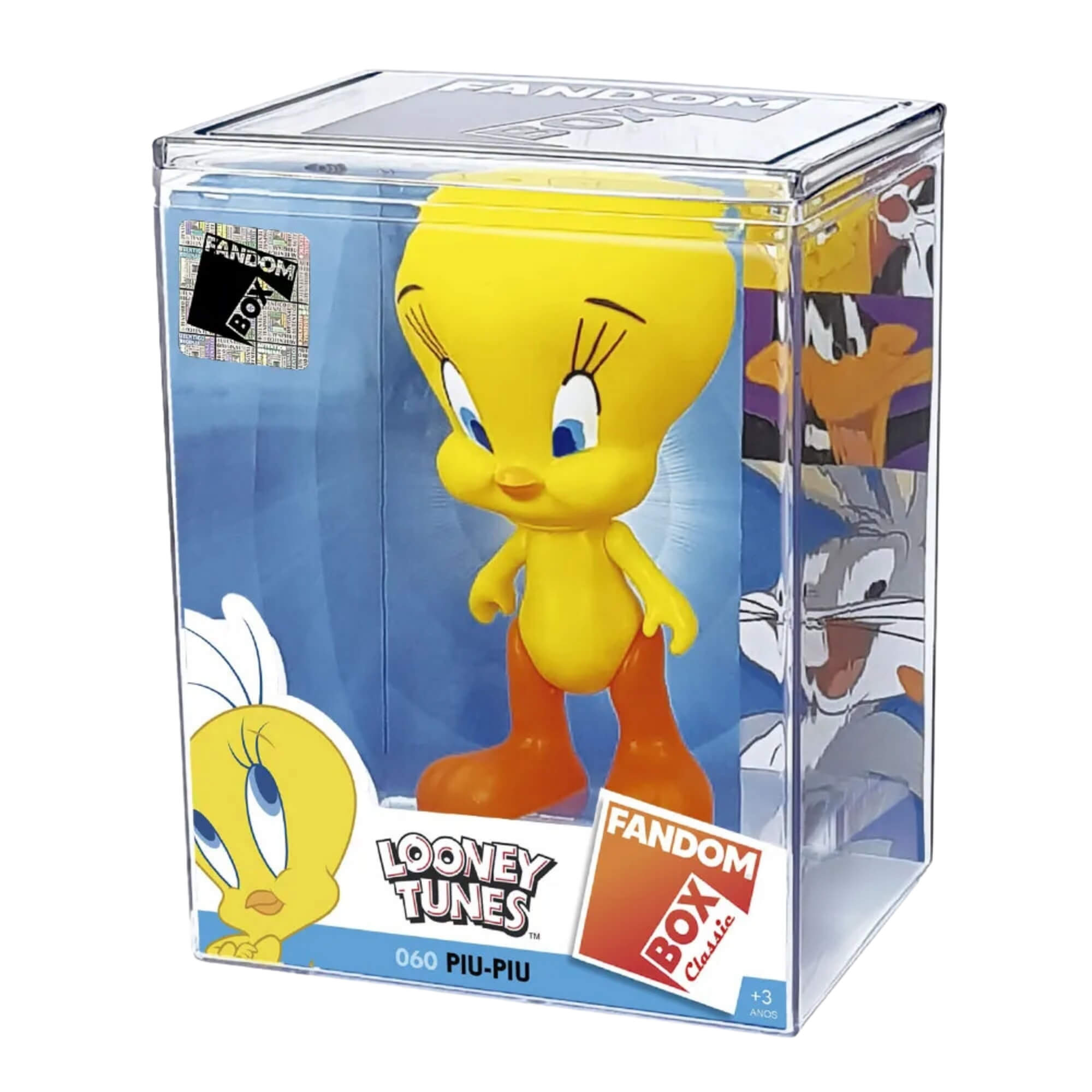 Coleção Looney Tunes 1x Boneco Fandom Box - Líder Personagem:Piu Piu