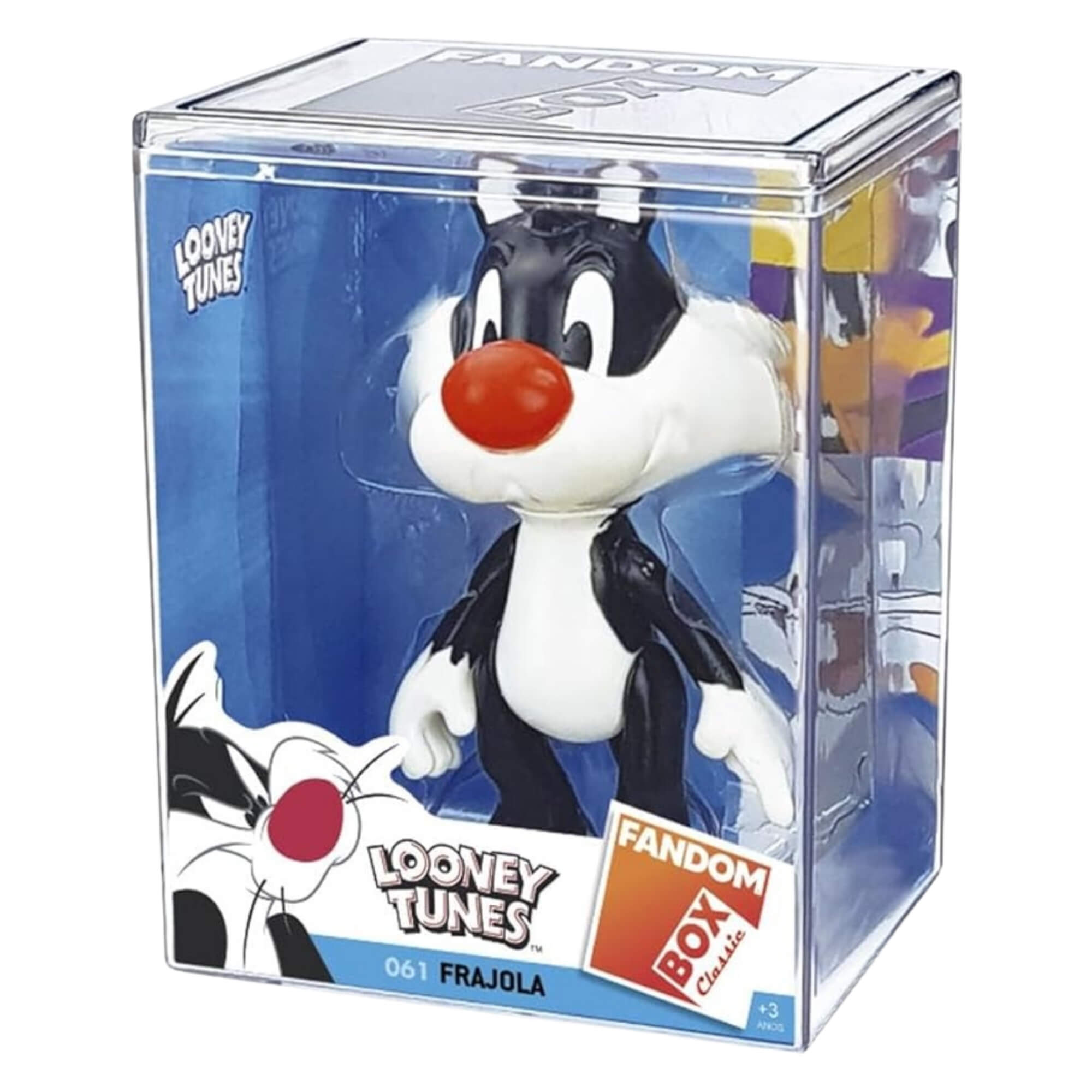 Coleção Looney Tunes 1x Boneco Fandom Box - Líder Personagem:Frajola