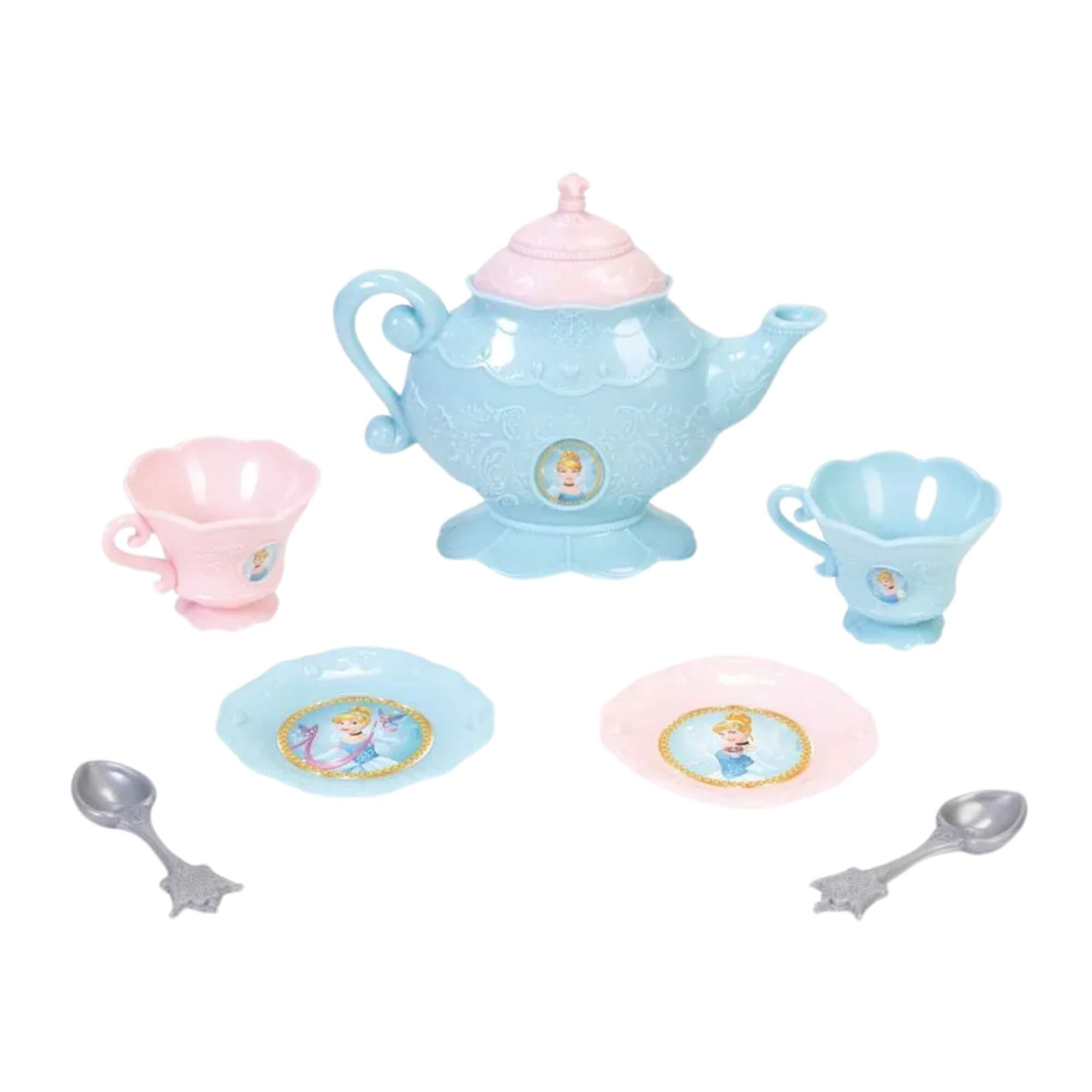 VAR Princesas da Disney 1x Boneca Hora do Chá - MultiKids Princesa:Cinderela