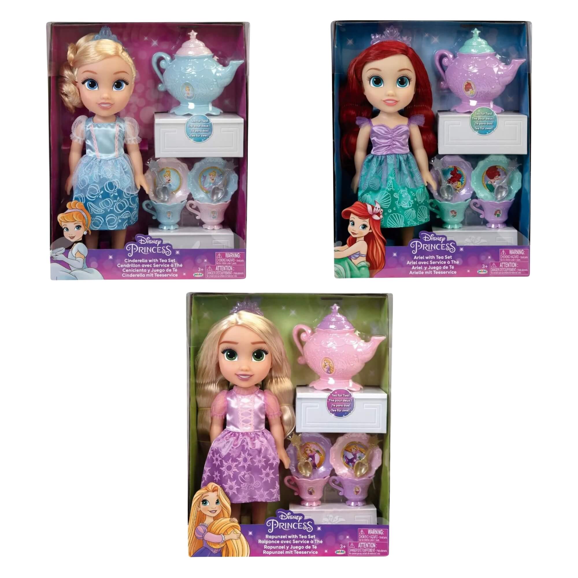 VAR Princesas da Disney 1x Boneca Hora do Chá - MultiKids