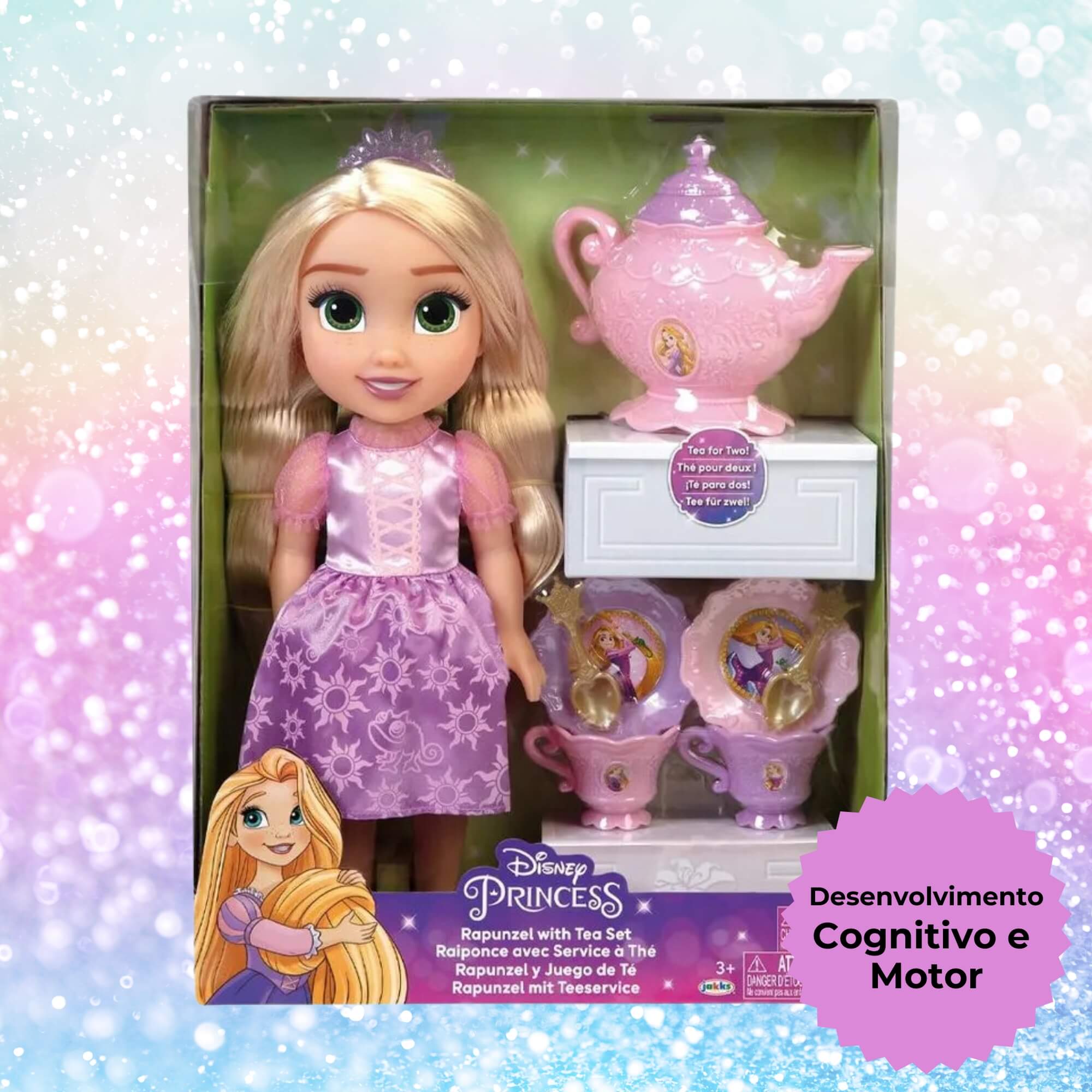VAR Princesas da Disney 1x Boneca Hora do Chá - MultiKids