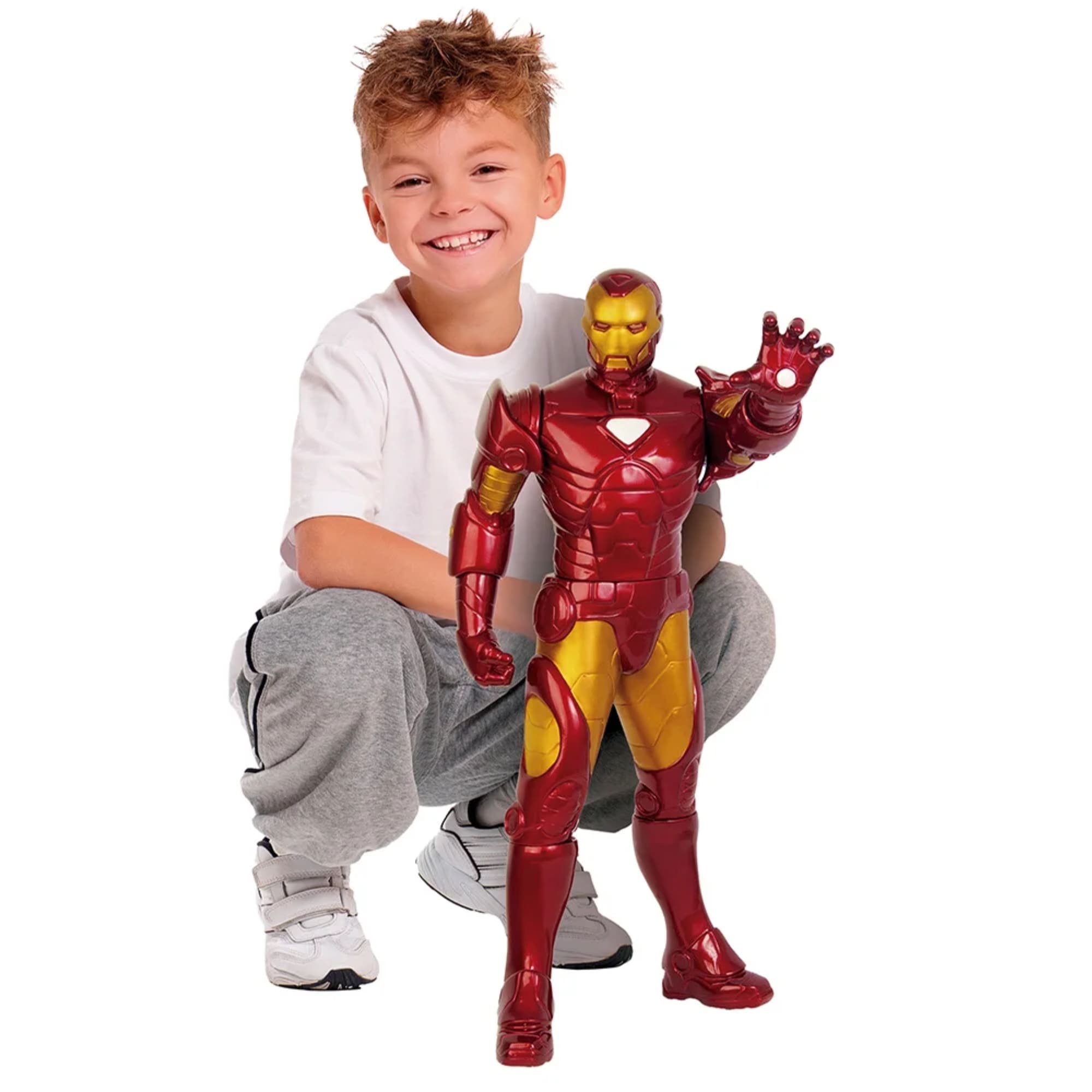 VAR Boneco Articulado Marvel Vingadores 45 cm - Mimo Toys Personagem:Homem de Ferro