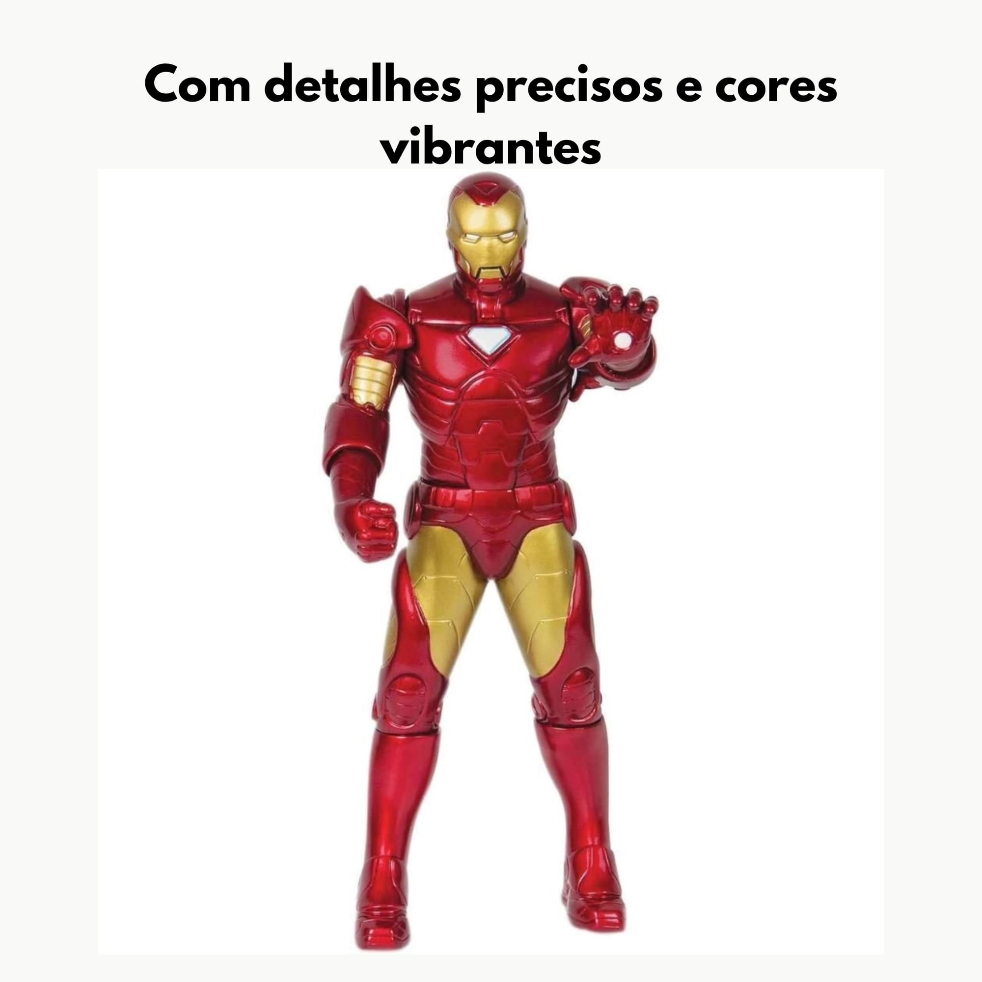 VAR Boneco Articulado Marvel Vingadores 45 cm - Mimo Toys Personagem:Homem de Ferro