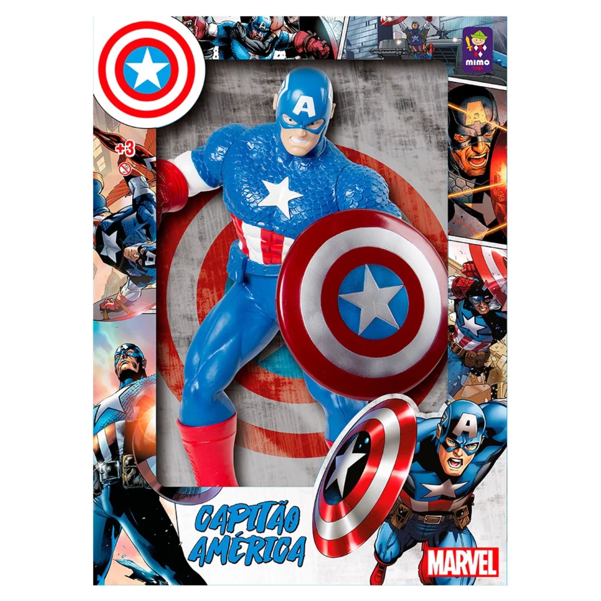 VAR Boneco Articulado Marvel Vingadores 45 cm - Mimo Toys