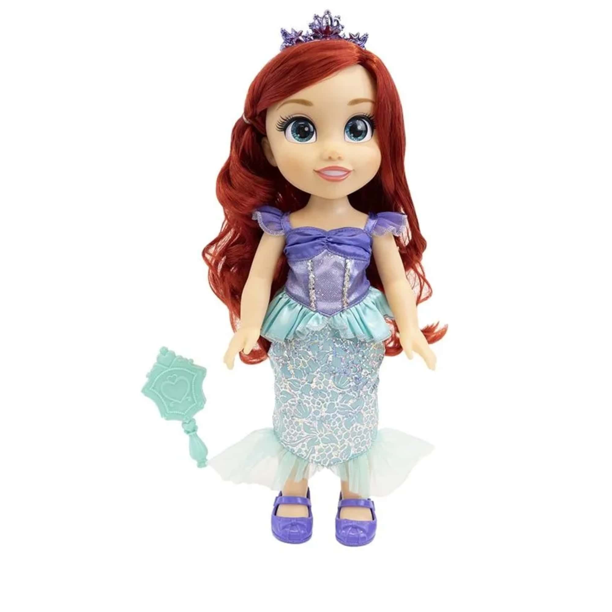 VAR Princesas Disney 1x Boneca Articulada 38cm - Multikids Ariel