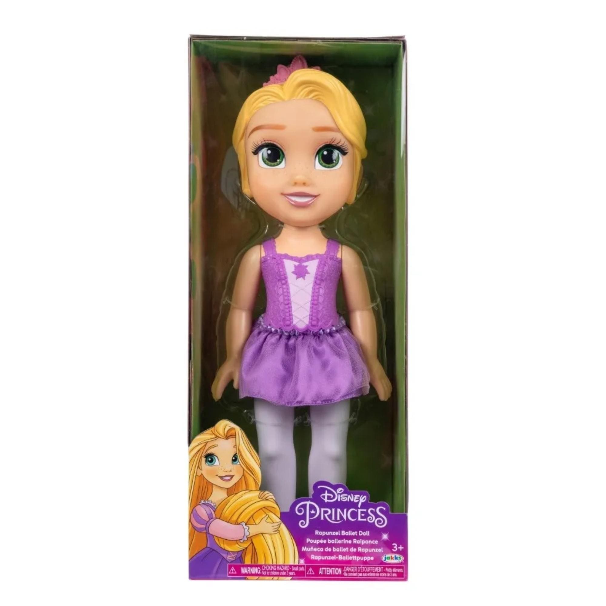 VAR Princesas da Disney 1x Boneca Bailarina Articulada - MultiKids Princesa:Rapunzel