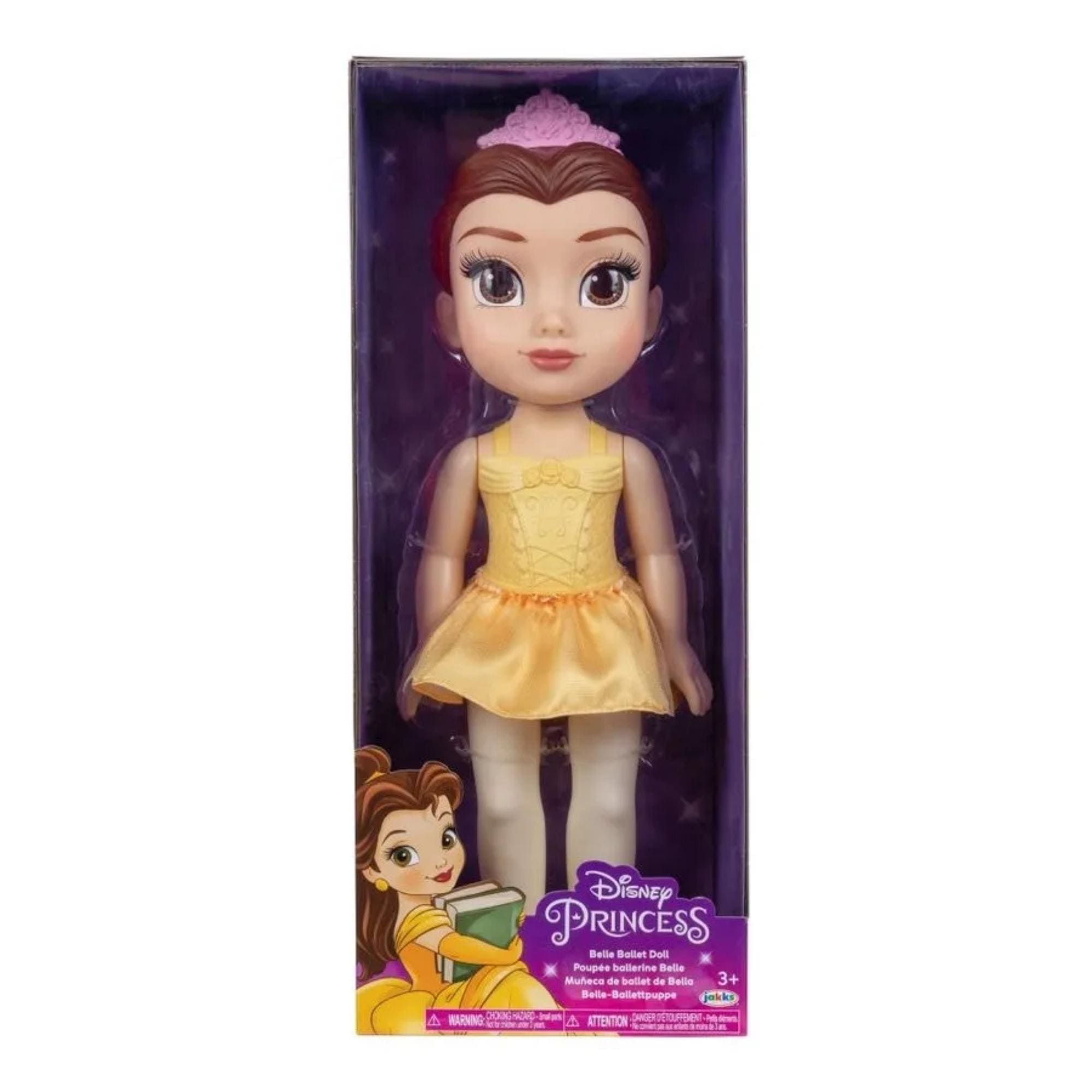 VAR Princesas da Disney 1x Boneca Bailarina Articulada - MultiKids Princesa:Bella