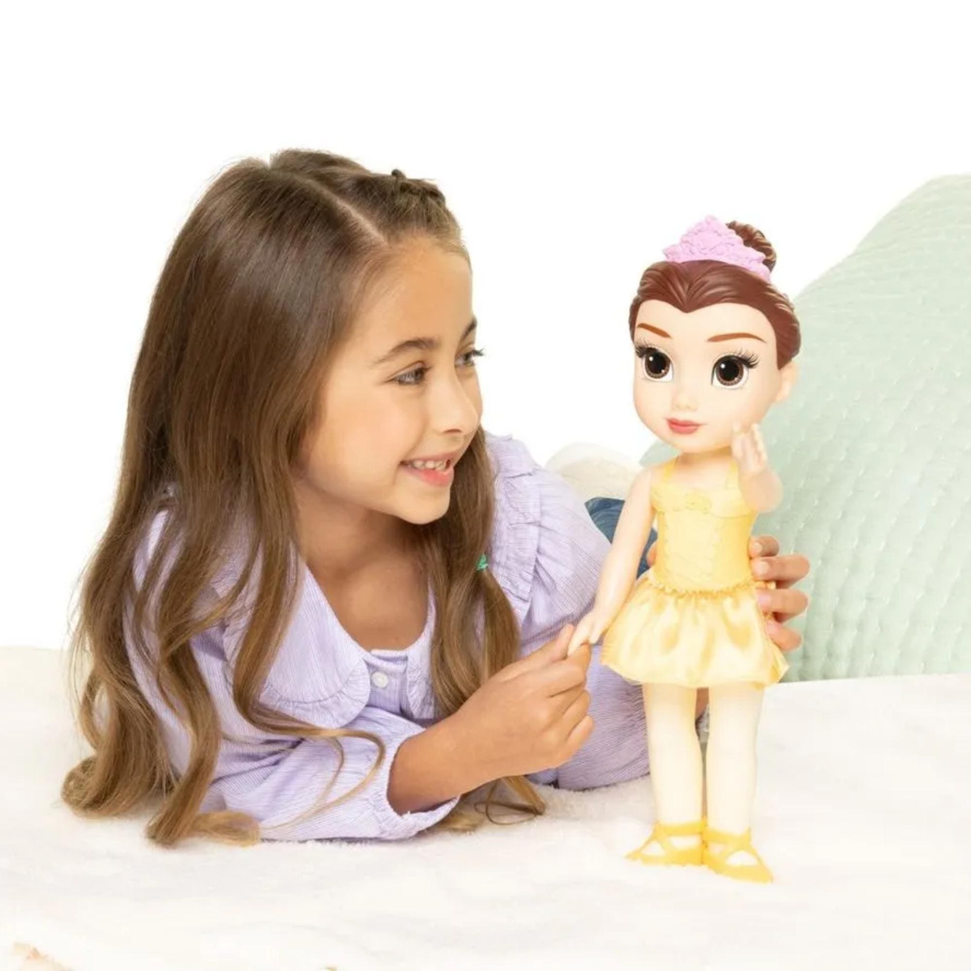 VAR Princesas da Disney 1x Boneca Bailarina Articulada - MultiKids Princesa:Bella