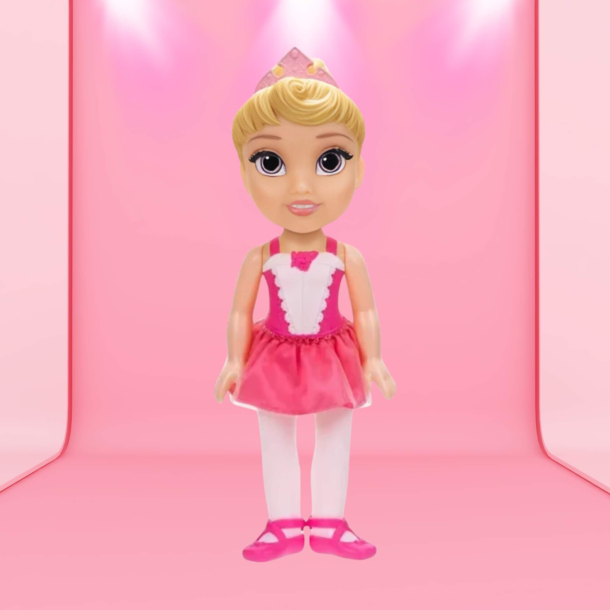 VAR Princesas da Disney 1x Boneca Bailarina Articulada - MultiKids