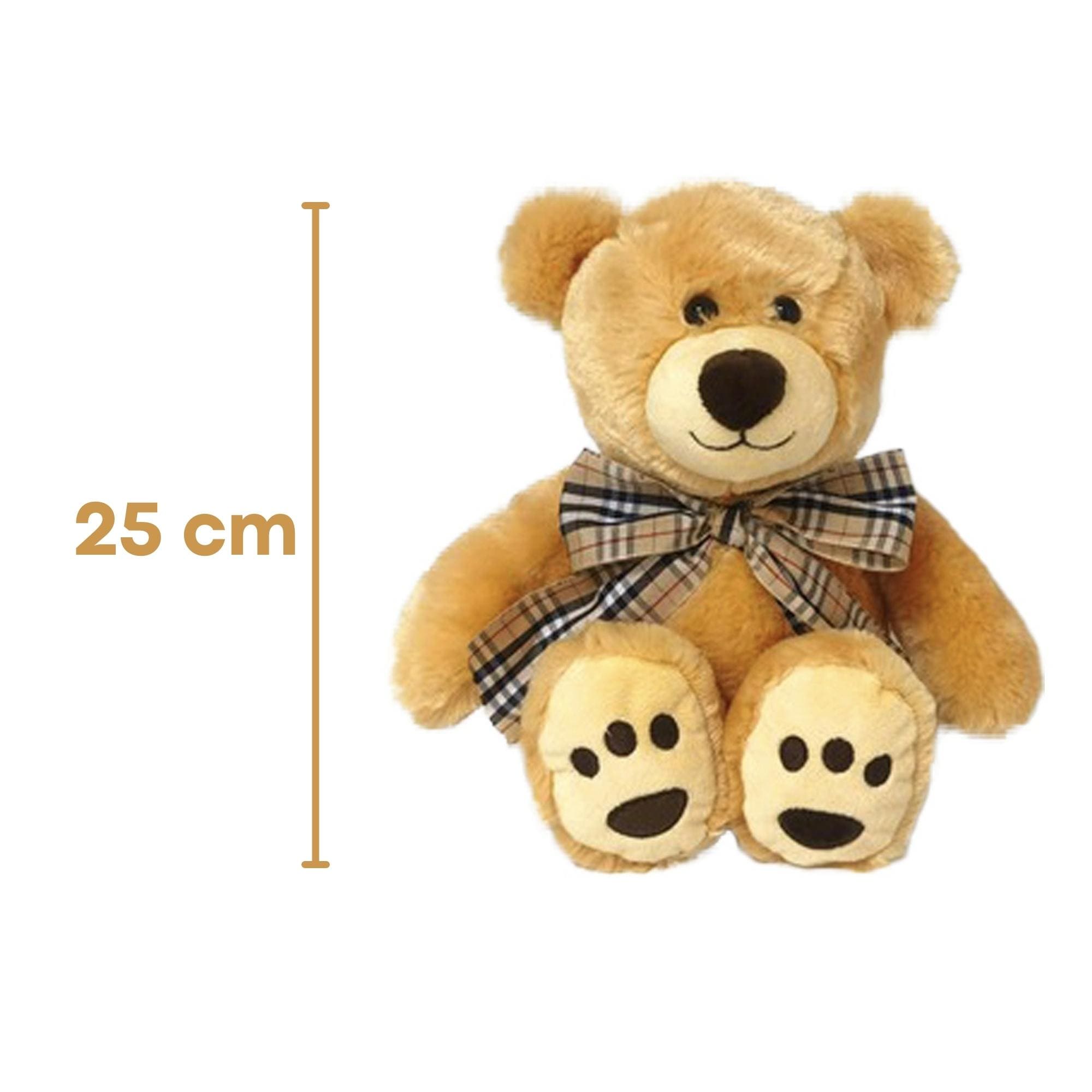 VAR Pelúcia 23cm Primeira Infância 1x Unidade - MultiKids Pelúcia:Urso