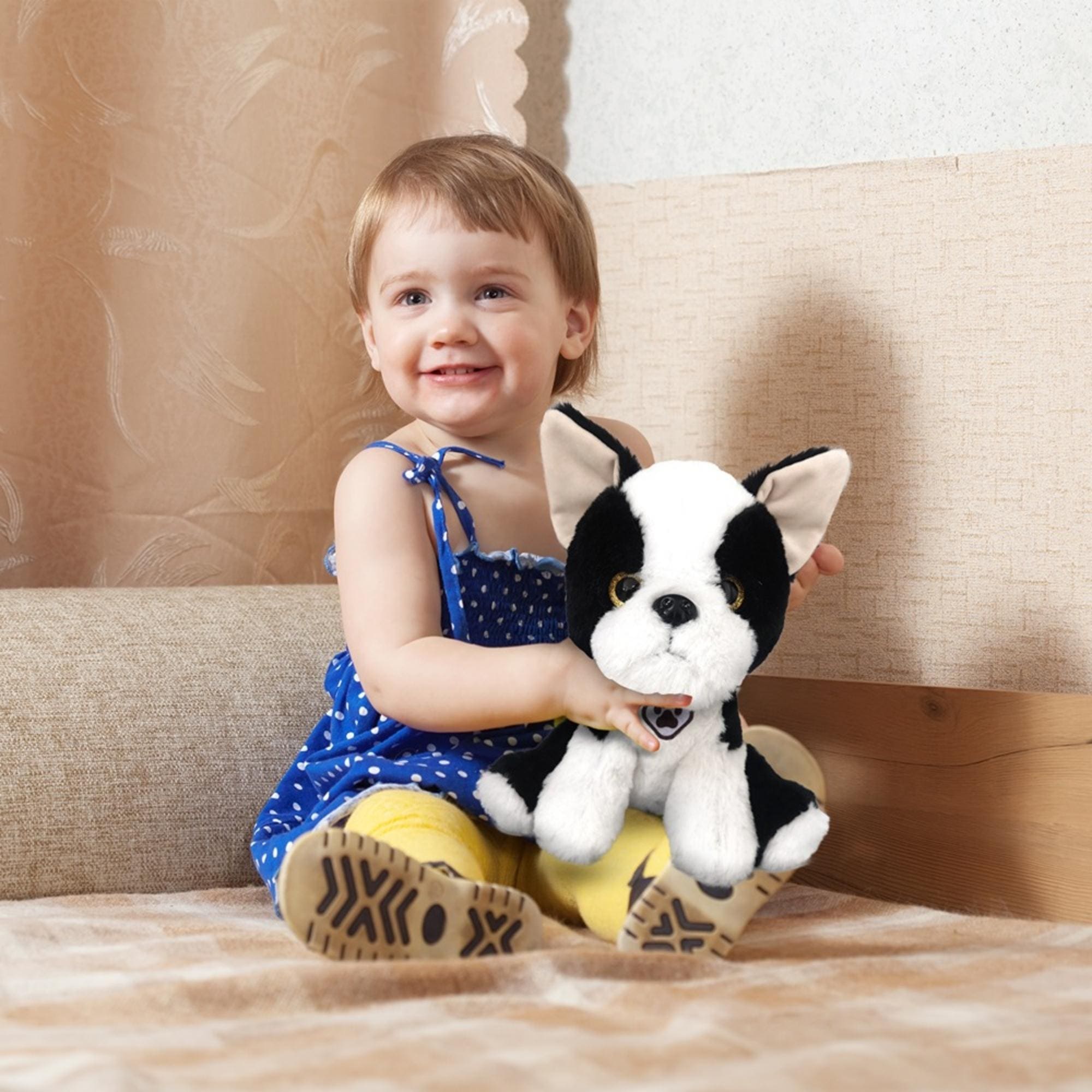 VAR Pelúcia 23cm Primeira Infância 1x Unidade - MultiKids Pelúcia:Puggy