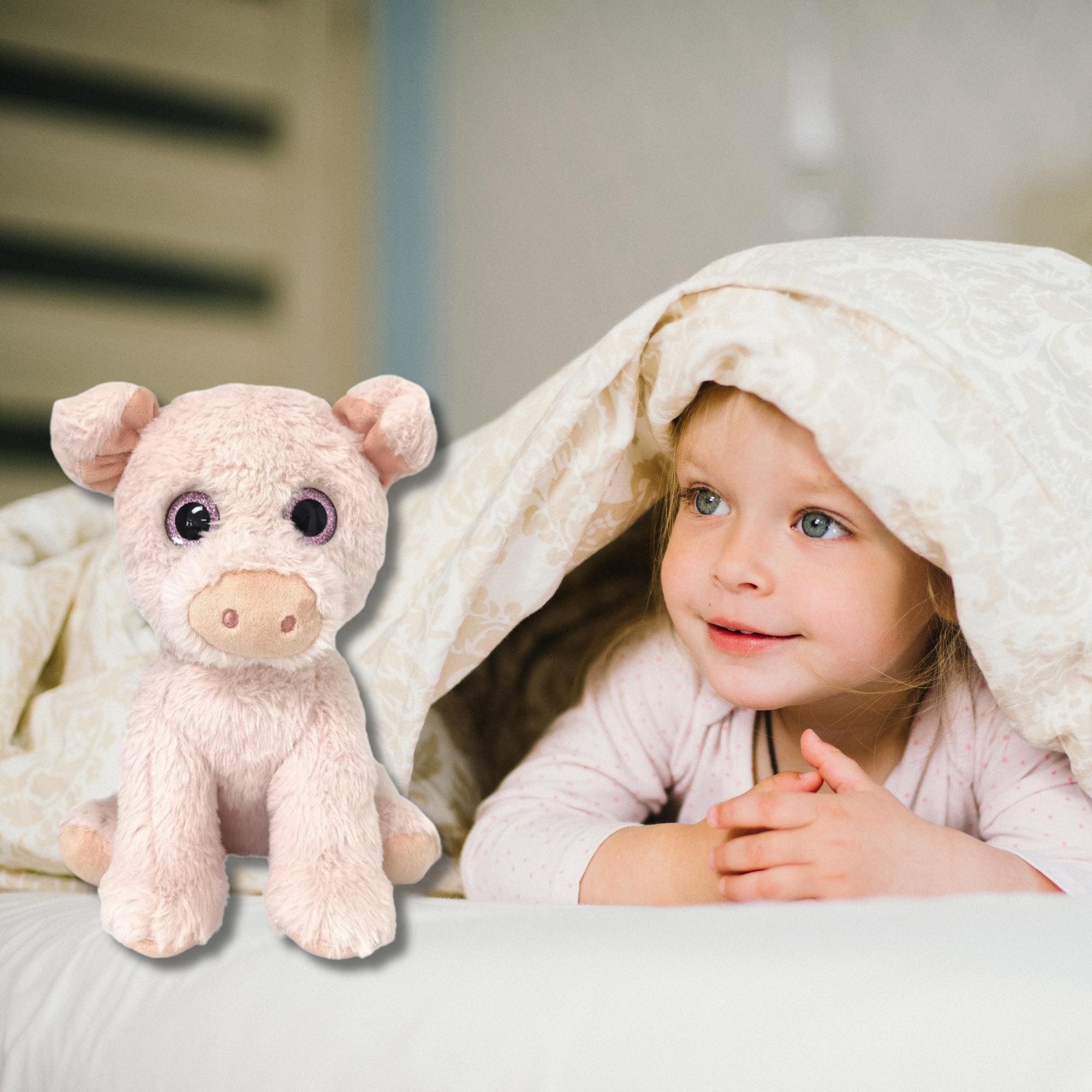 VAR Pelúcia 23cm Primeira Infância 1x Unidade - MultiKids Pelúcia:Porquinho