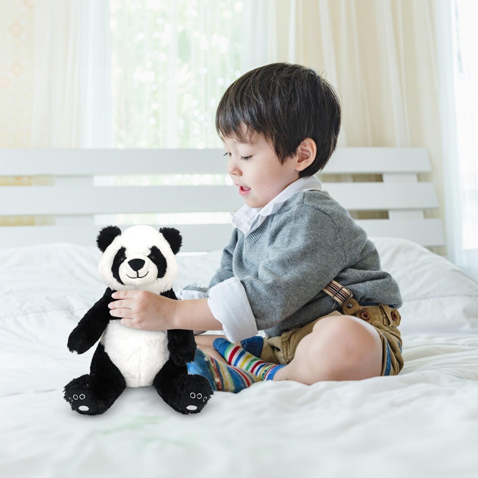 VAR Pelúcia 23cm Primeira Infância 1x Unidade - MultiKids Pelúcia:Panda