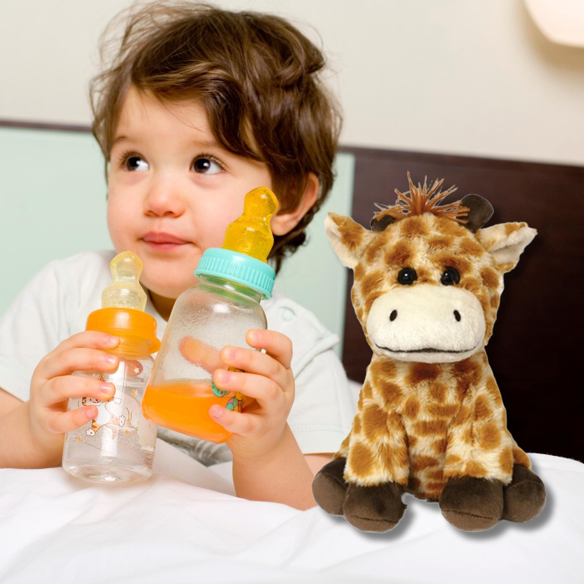 VAR Pelúcia 23cm Primeira Infância 1x Unidade - MultiKids Pelúcia:Girafa