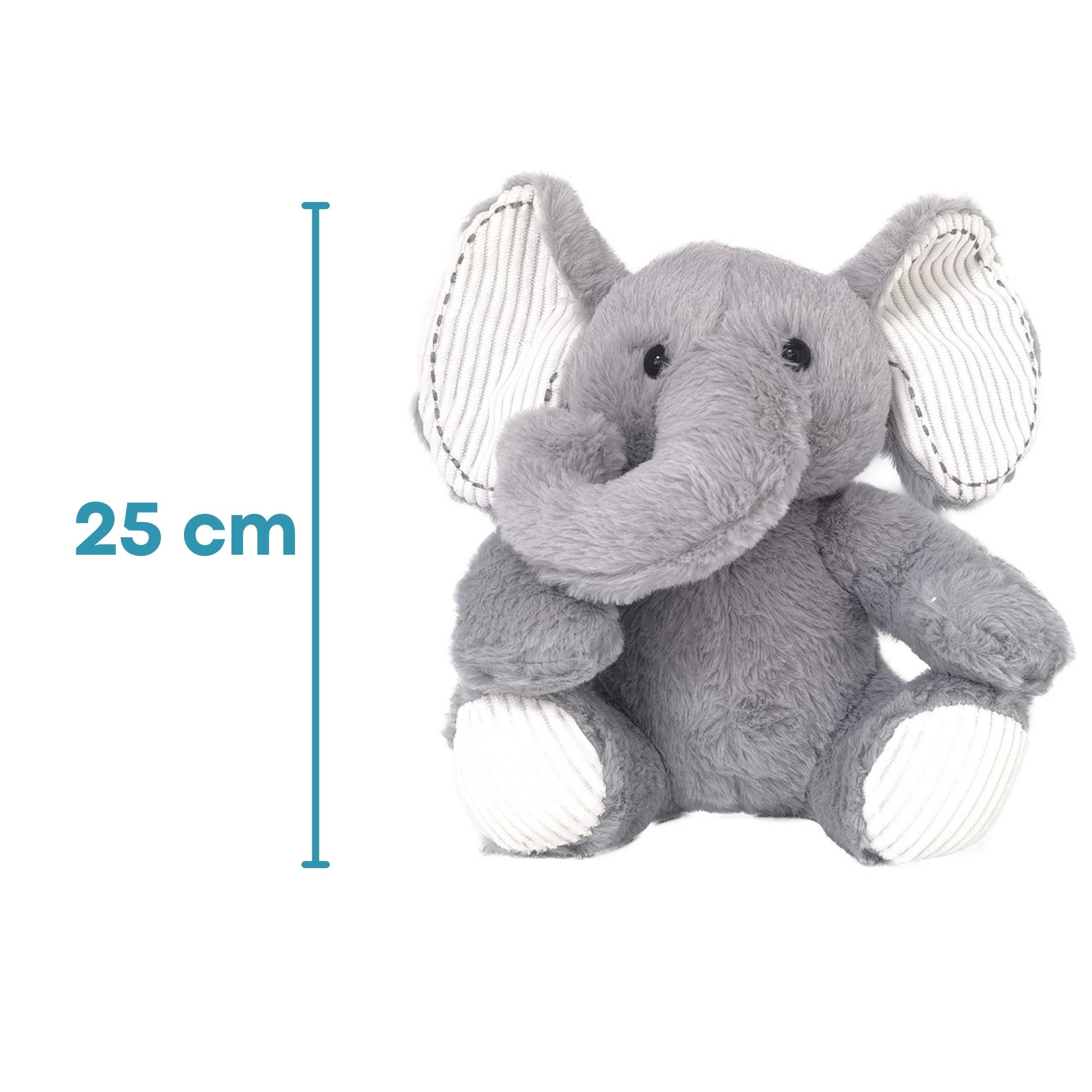 VAR Pelúcia 23cm Primeira Infância 1x Unidade - MultiKids Pelúcia:Elefante