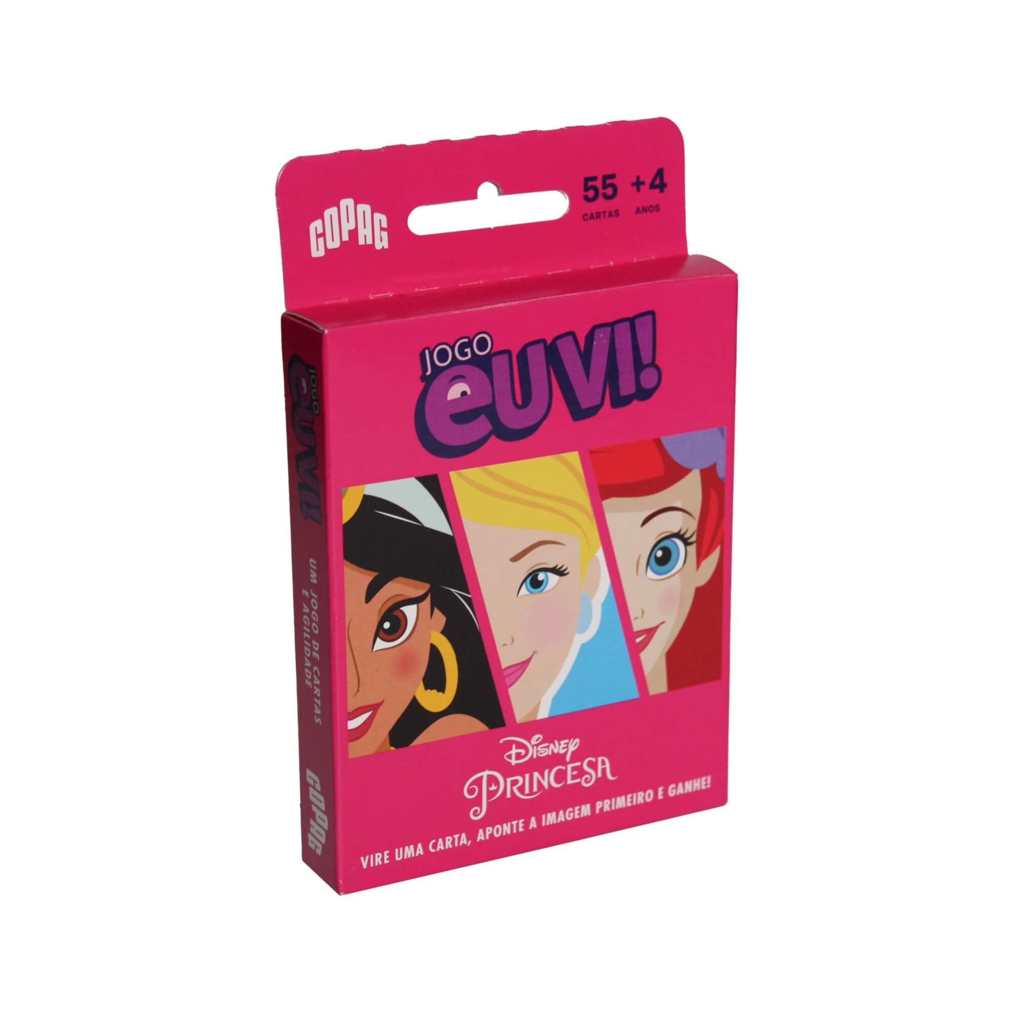 VAR Jogo de Cartas 1x Eu Vi! - Copag Modelo:Princesas