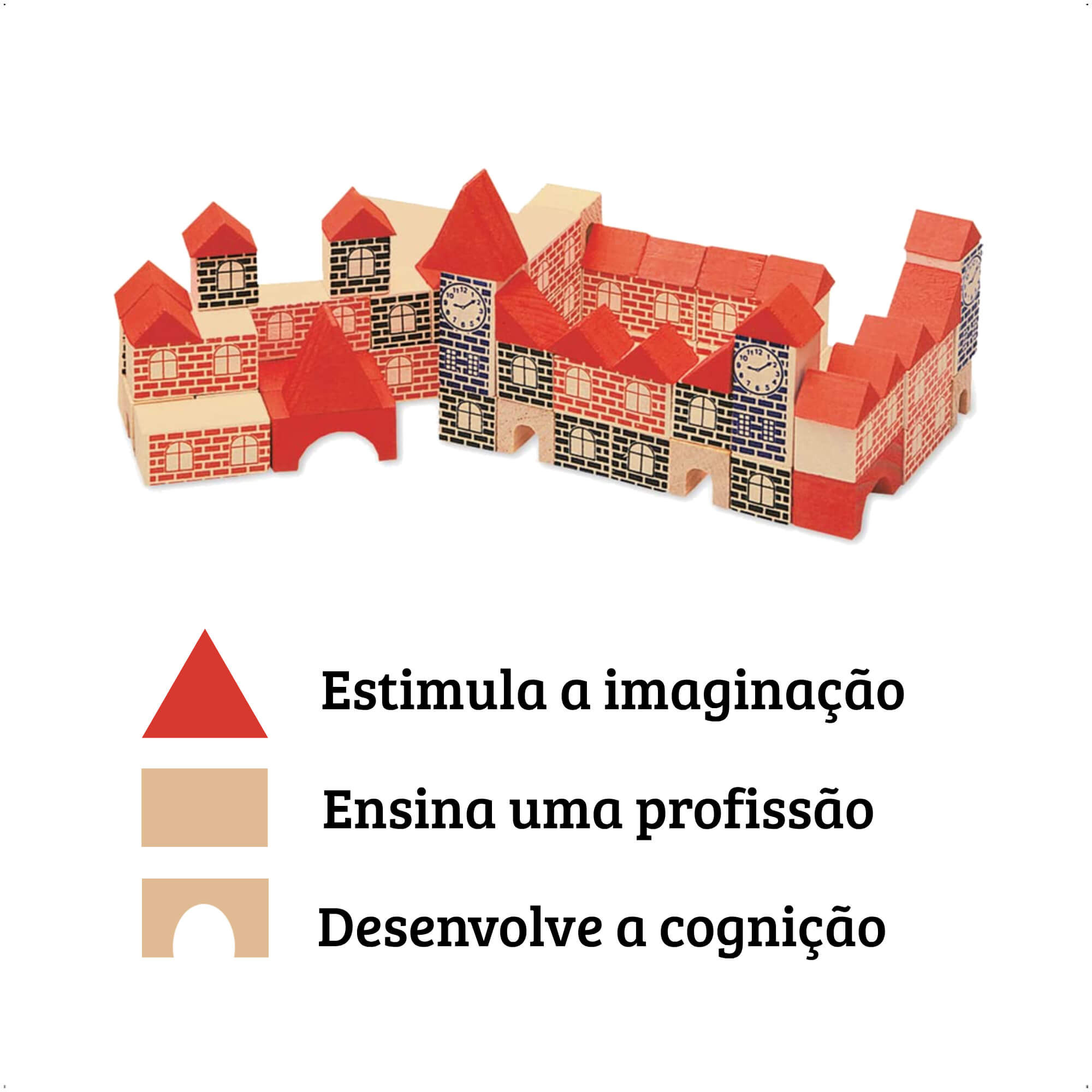 VAR Blocos P/ Montar 1x Brincando de Engenheiro - Xalingo