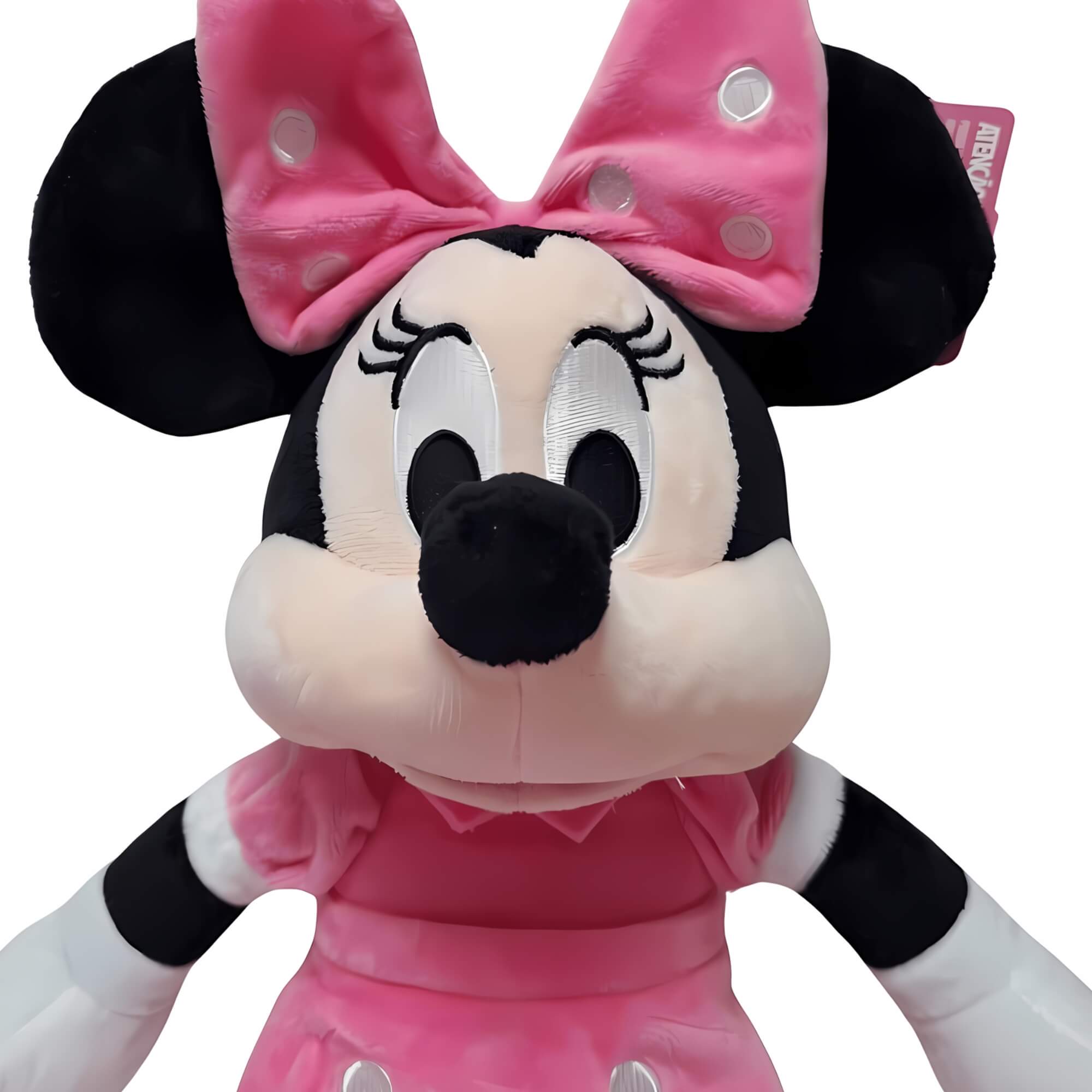 Pelúcia Minnie Mouse 40cm com Som e Luz Multikids - BR1512