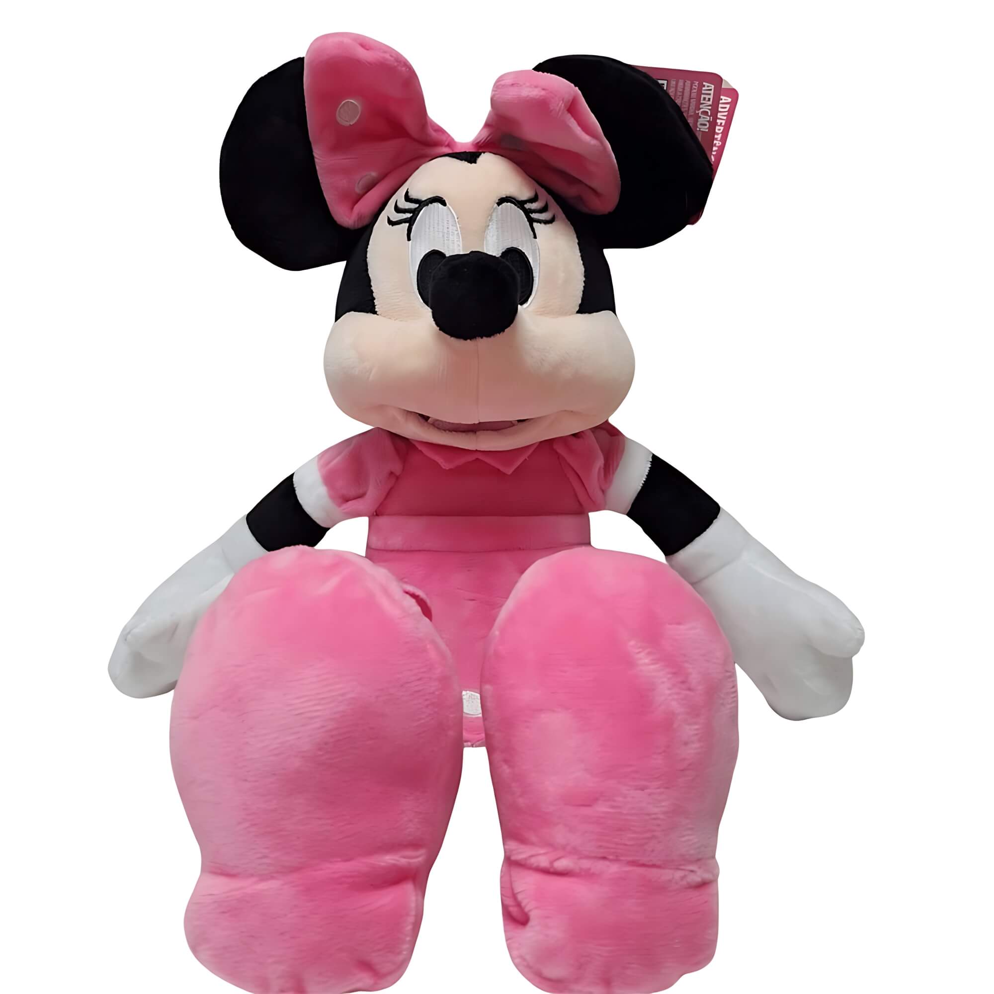 Pelúcia Minnie Mouse 40cm com Som e Luz Multikids - BR1512
