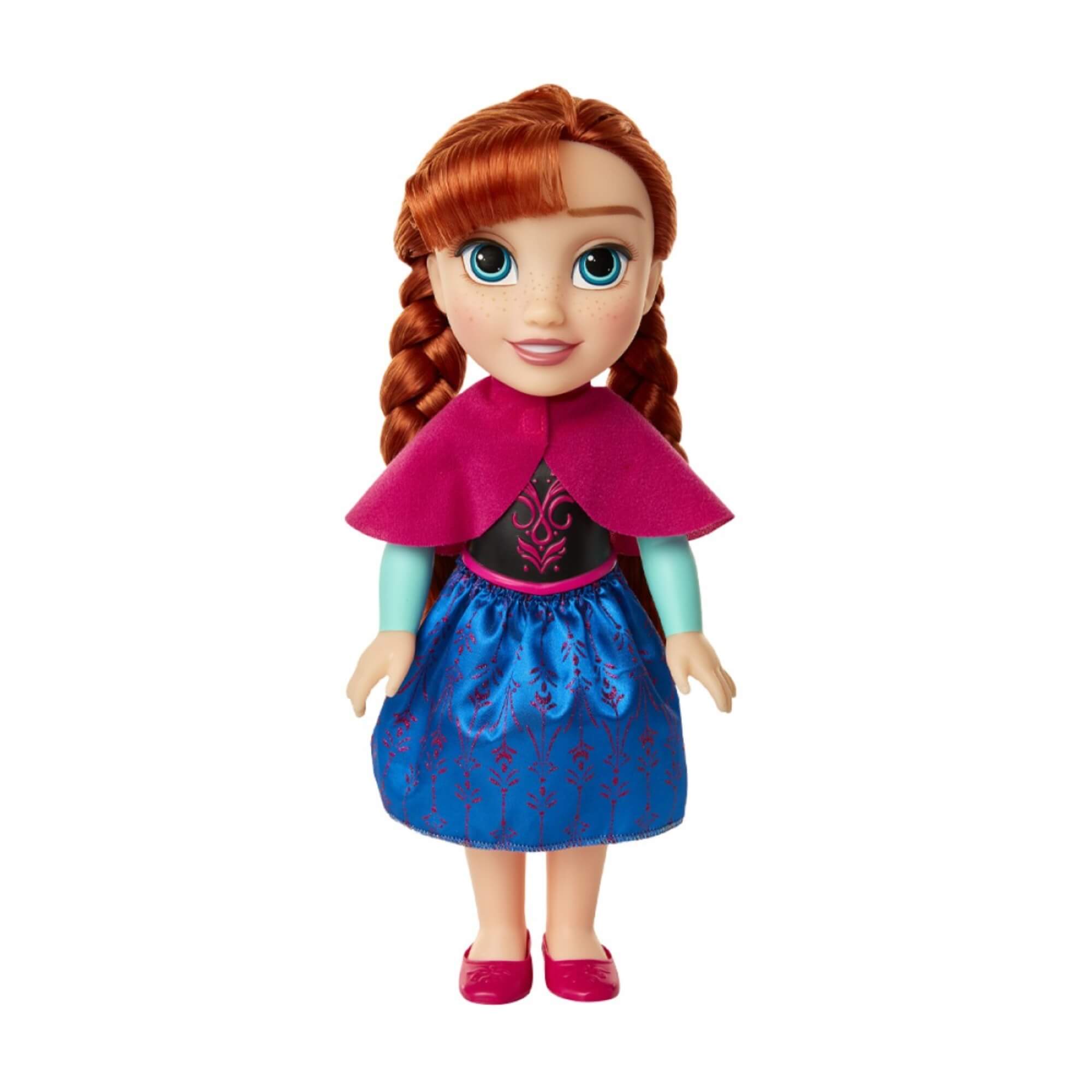 Boneca Infantil Toddler Frozen Anna 38cm Multikids - BR2209