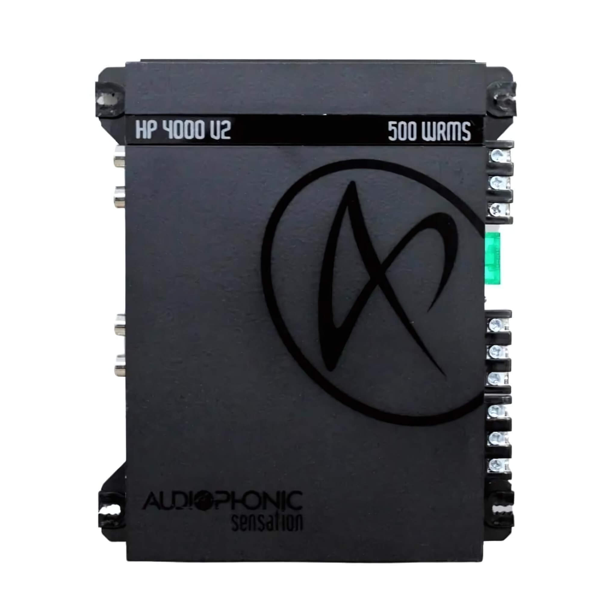 Amplificador 4 Canais 500W RMS: 4X 125W RMS Audiophonic - HP 4000V2