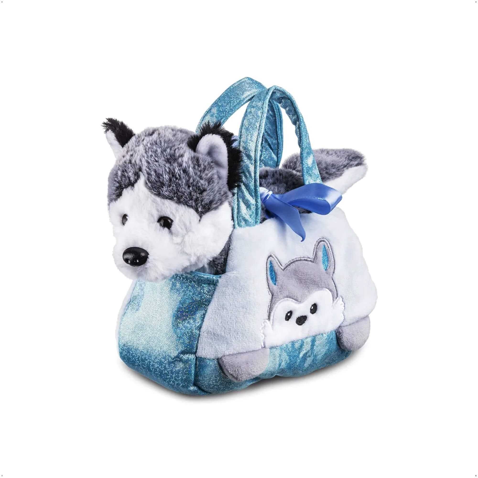 VAR Brinquedo Pelúcia 1x Bolsa Cutie Handbags C/ Bichinho - Multikids