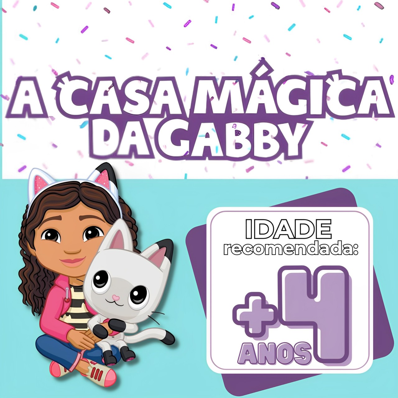 COMP Kit 5x Jogos Educativos Casa da Gabby - Mimo Toys