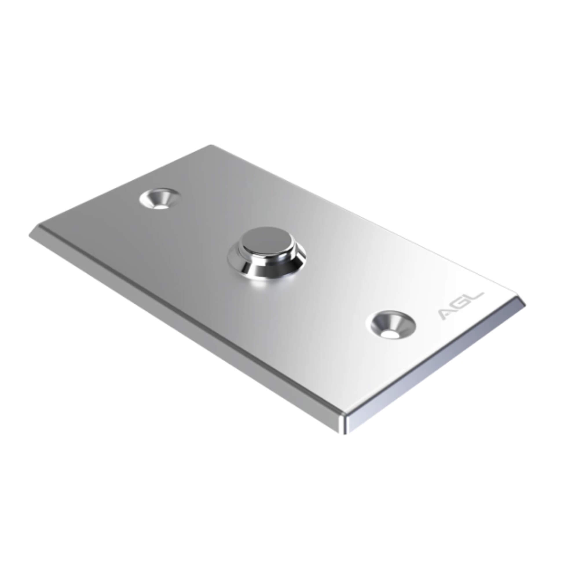 Botoeira Inox de Embutir AGL - 1203036