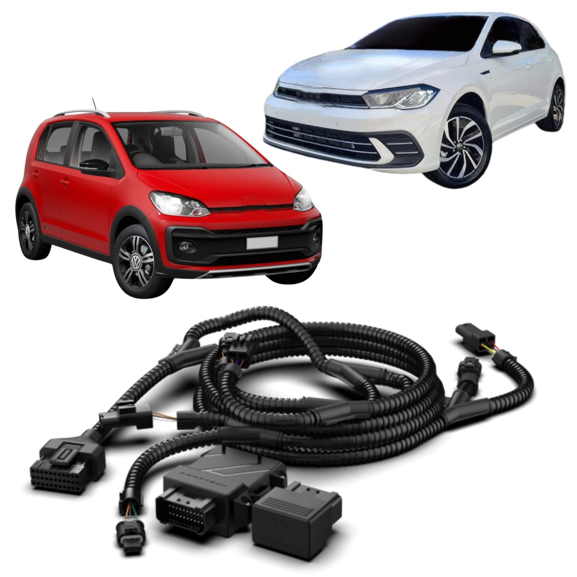 Módulo de Potência FT-PiggyBack01 Para Up 2015/2021 e Polo 2018/2025 Faaftech - 4034