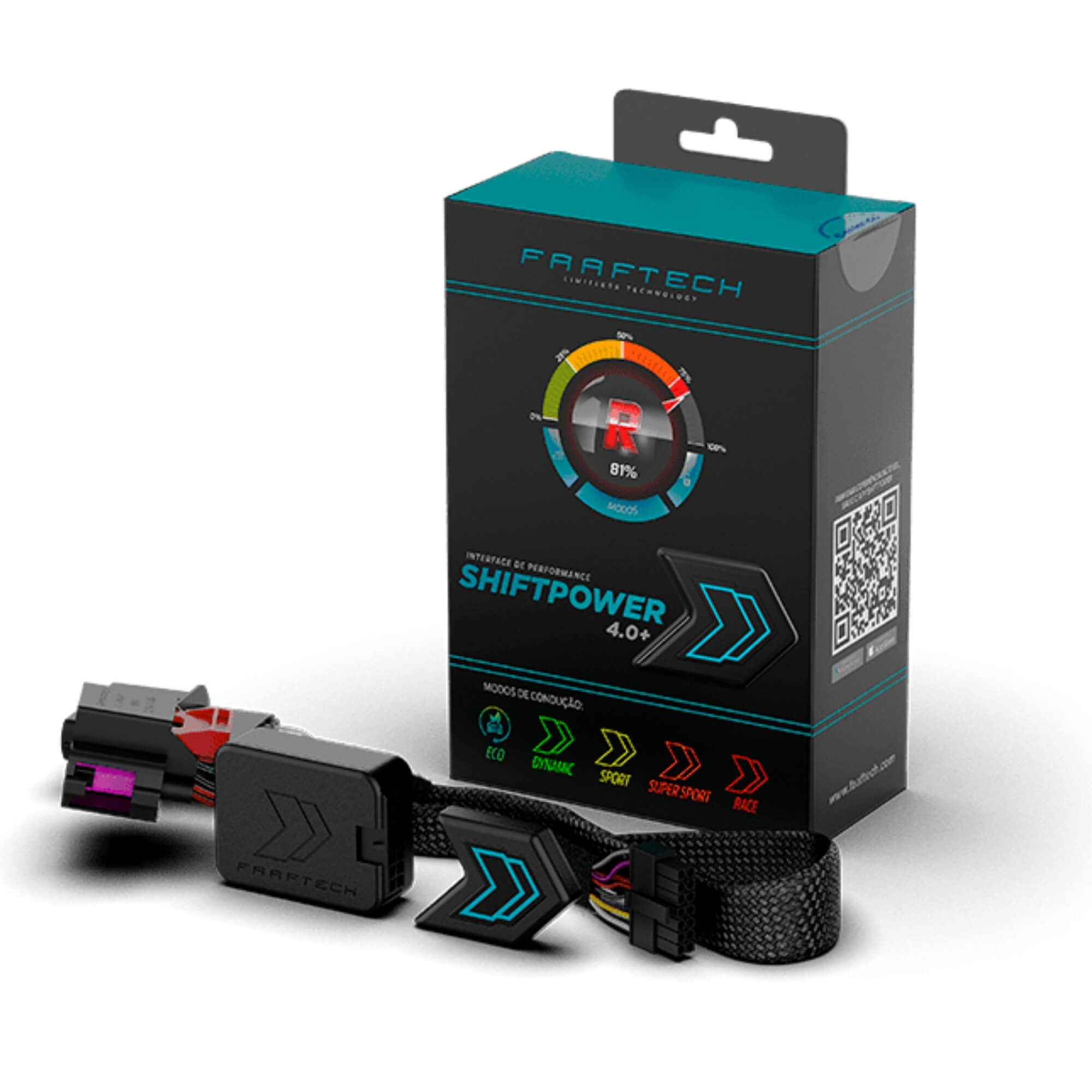 Módulo de Aceleração ShiftPower4.0+ FT-SP71+ Para Commander 2019/2024 e Outros Faaftech  - 3984