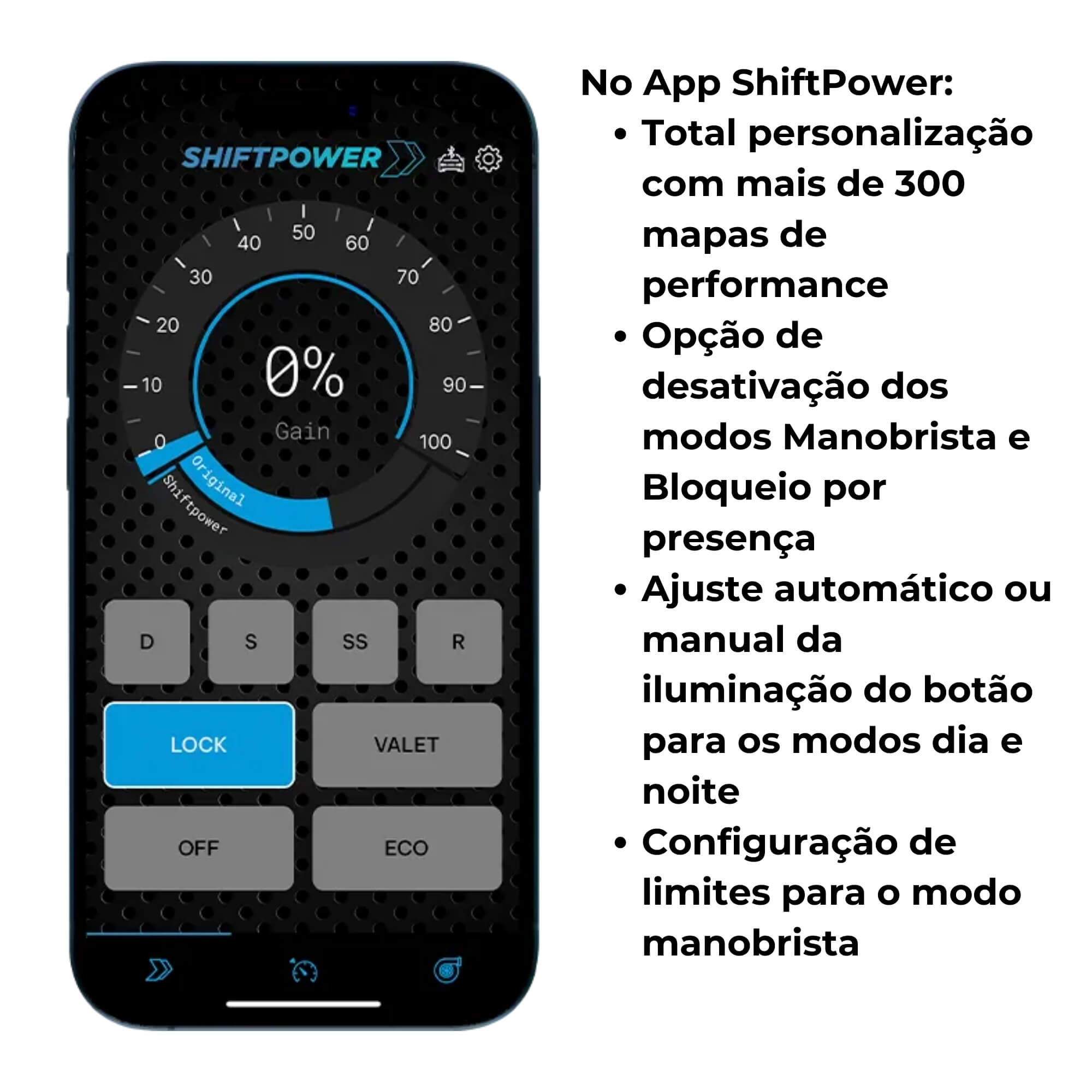 Módulo de Aceleração ShiftPower4.0+ FT-SP71+ Para Commander 2019/2024 e Outros Faaftech  - 3984