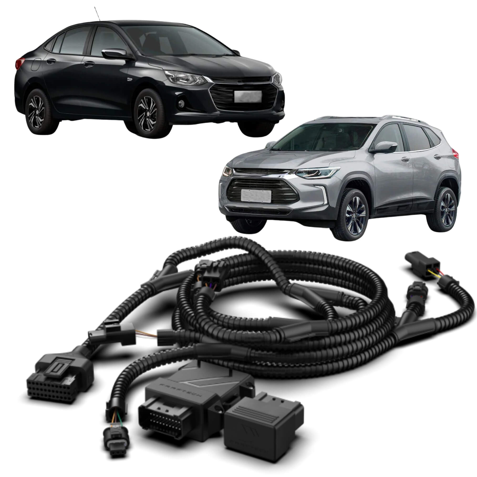 Módulo de Potência FT-PiggyBack07 Para Onix e Onix Plus 2020/2025 Tracker 2020/2025 Faaftech-4040