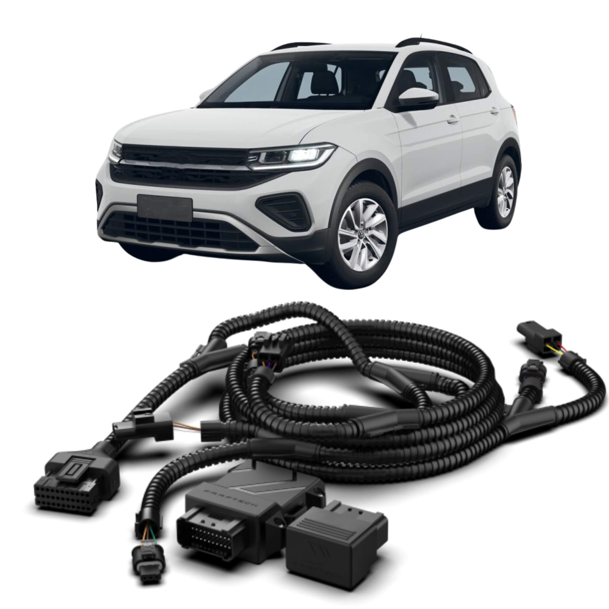 Módulo de Potência FT-PiggyBack08 Para T-Cross 2020/2025 1.0 200 TSI Faaftech - 4041