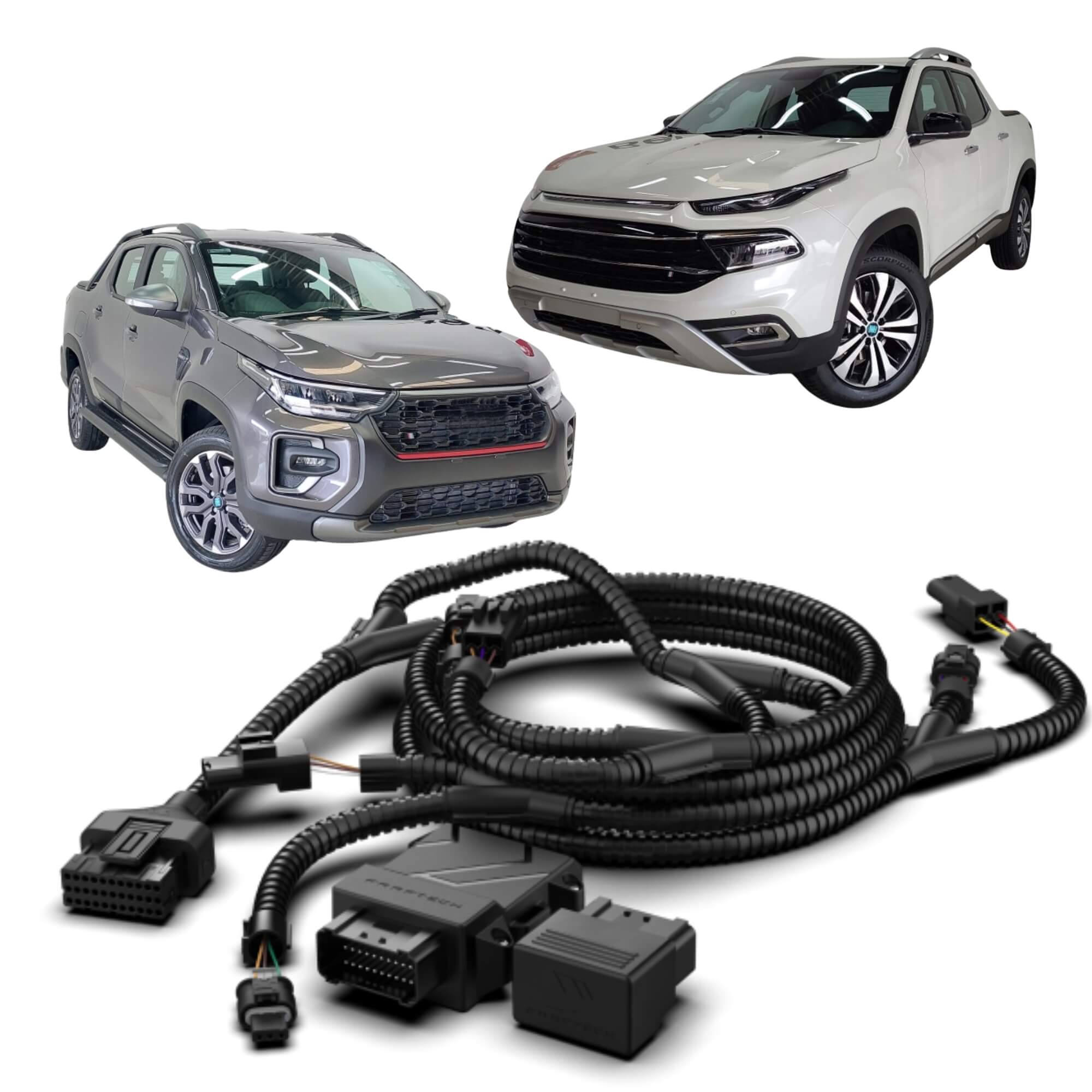 Módulo de Potência FT-PiggyBack09 Para Strada 2024/2025 e Toro 2021/2025 Faaftech - 4042