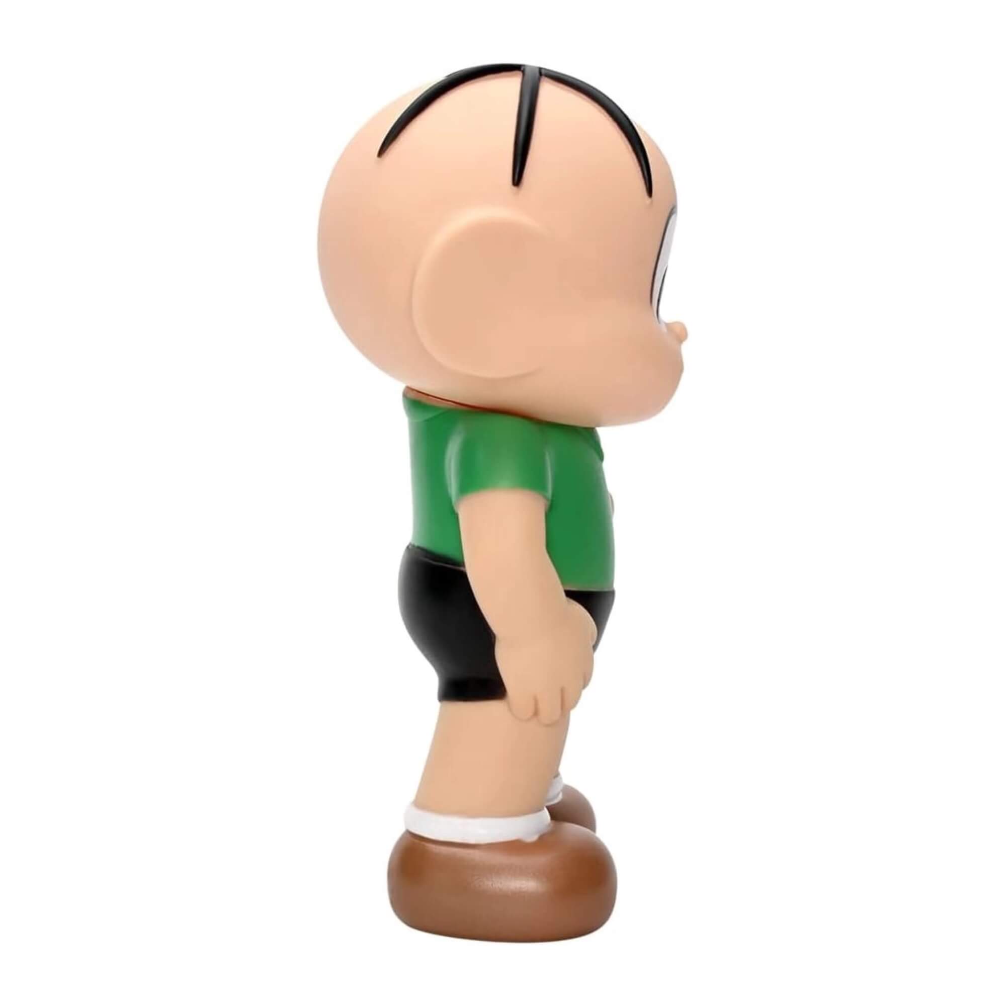Brinquedo Infantil Boneco de Vinil Cebolinha 18cm Turma da Mônica Zippy Toys - 7323