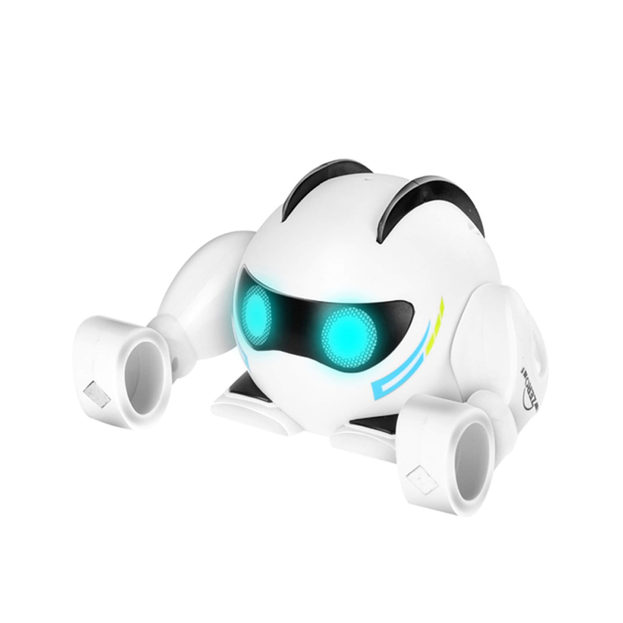Brinquedo Infantil Robô Divertido de Indução Inteligente Branco Zippy Toys - 9231