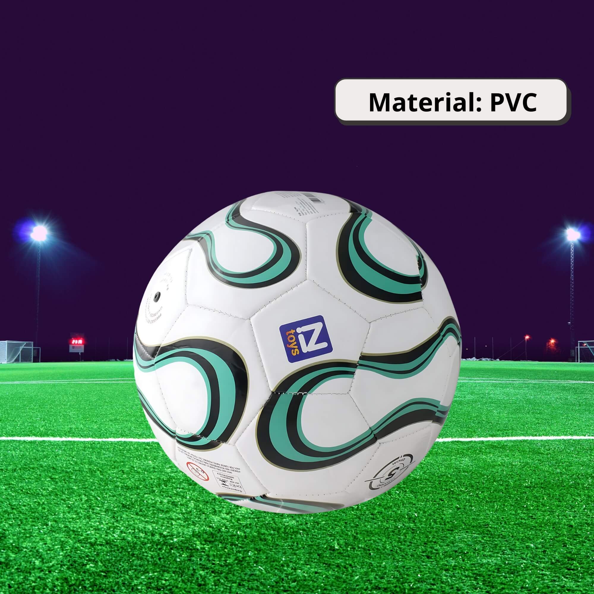 Bola de Futebol Campo e Society Tamanho 5 Oficial Mod.3 Zippy Toys - 9238